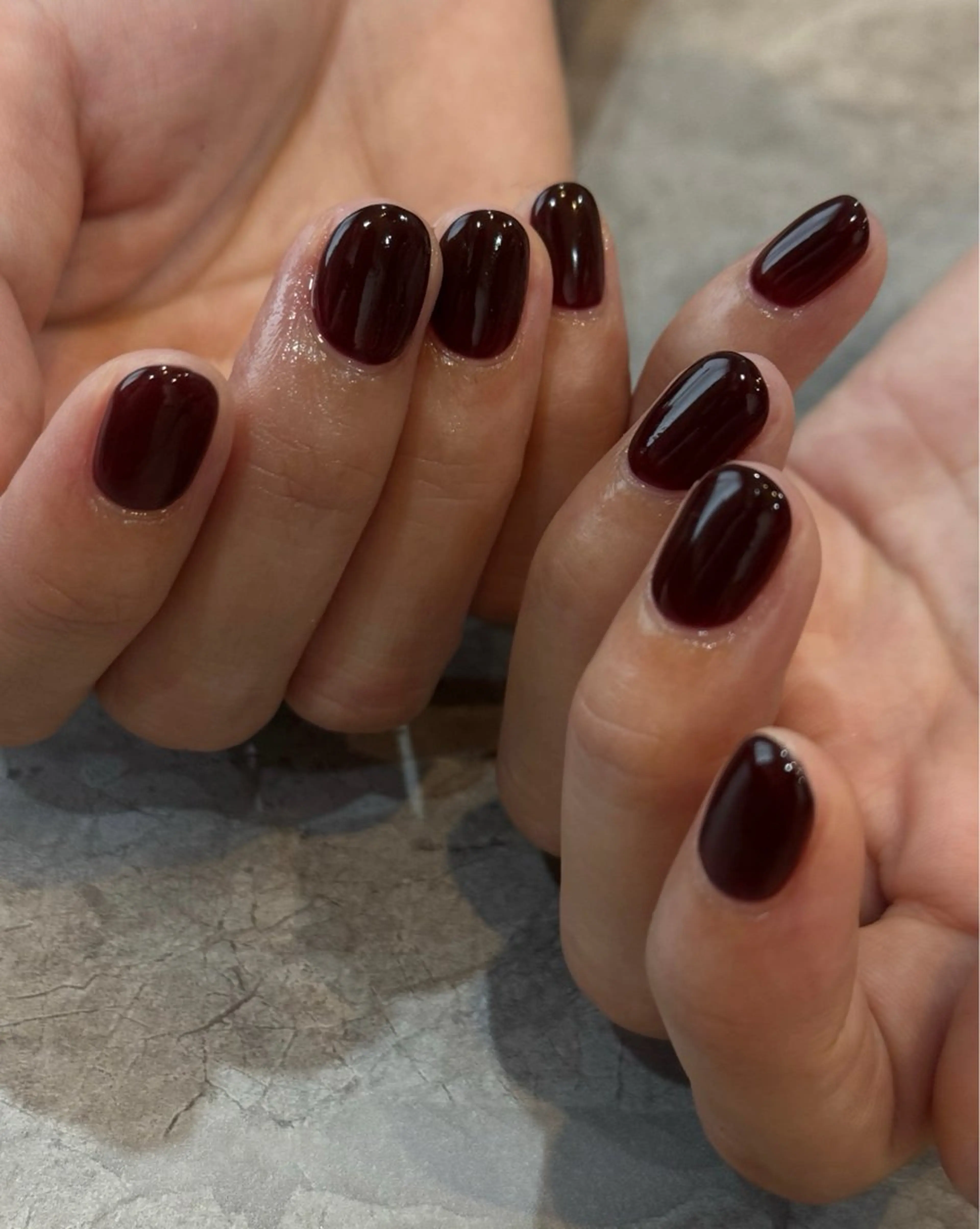 ネイル ボルドー ハンドネイル Blé nailのネイルデザイン