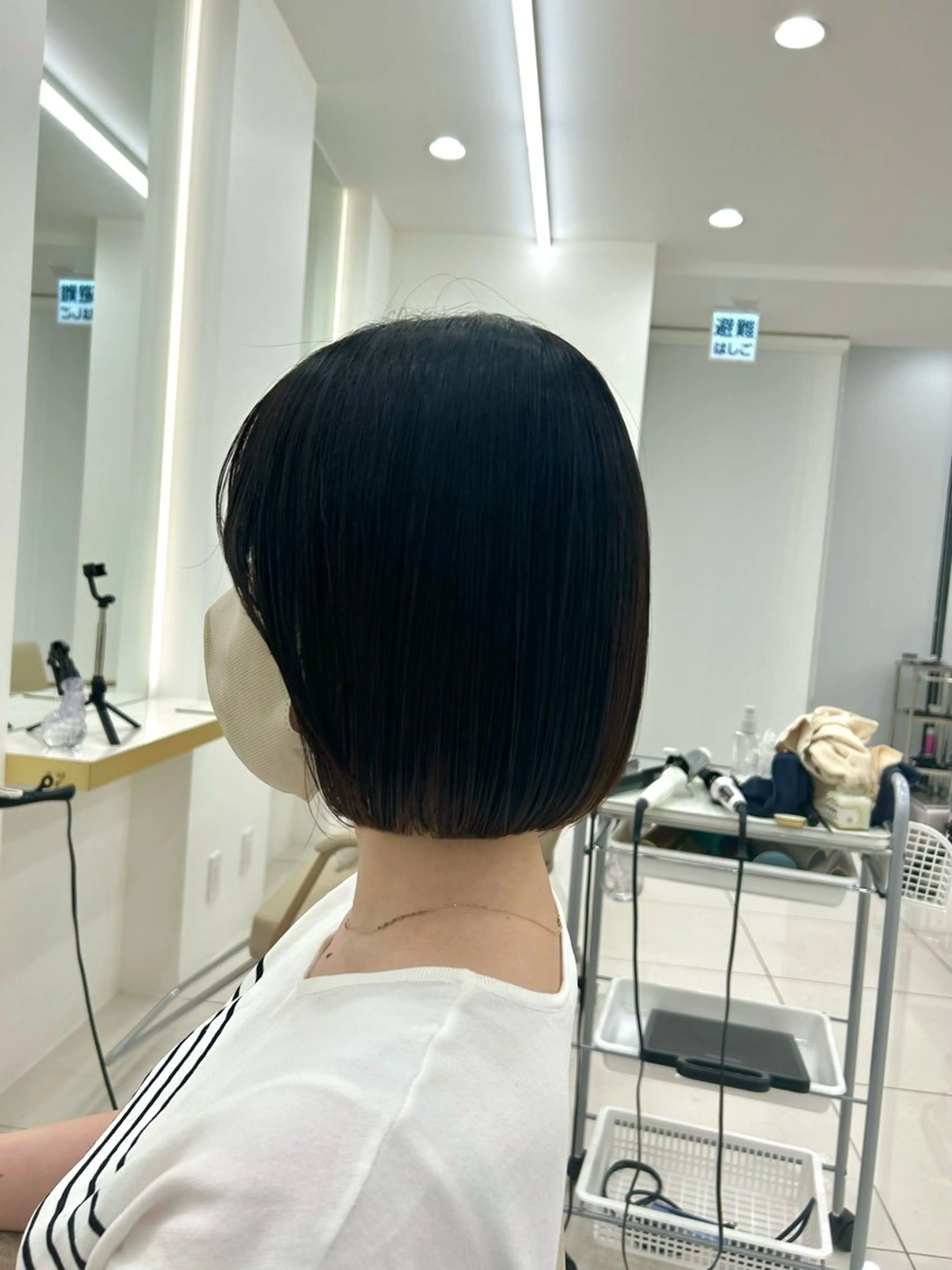 ショート 韓国顔まわり/前髪 /レイヤー/いつきのヘアスタイル