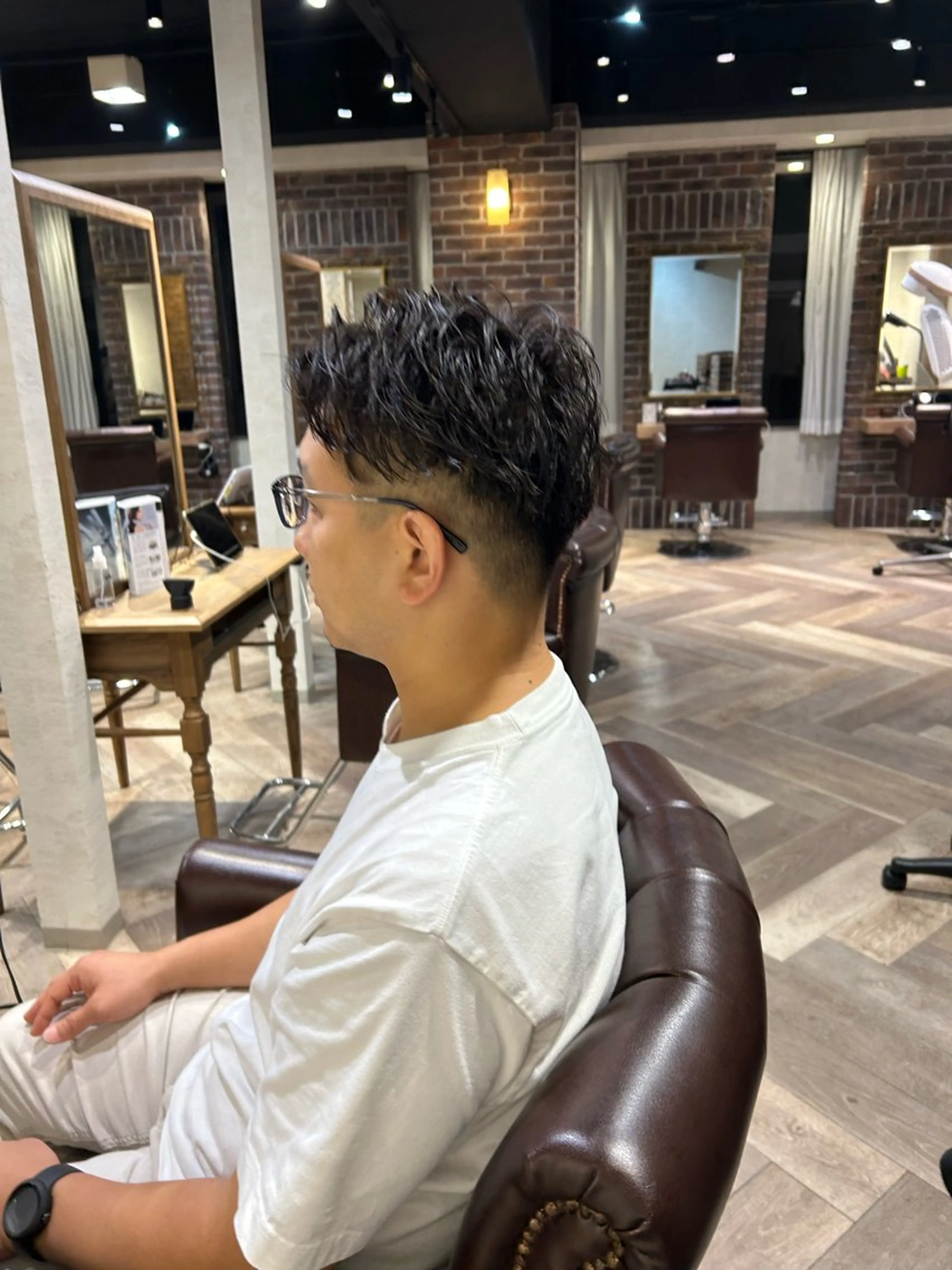 パーマ メンズ 三木耀介 藤沢美容室のヘアスタイル