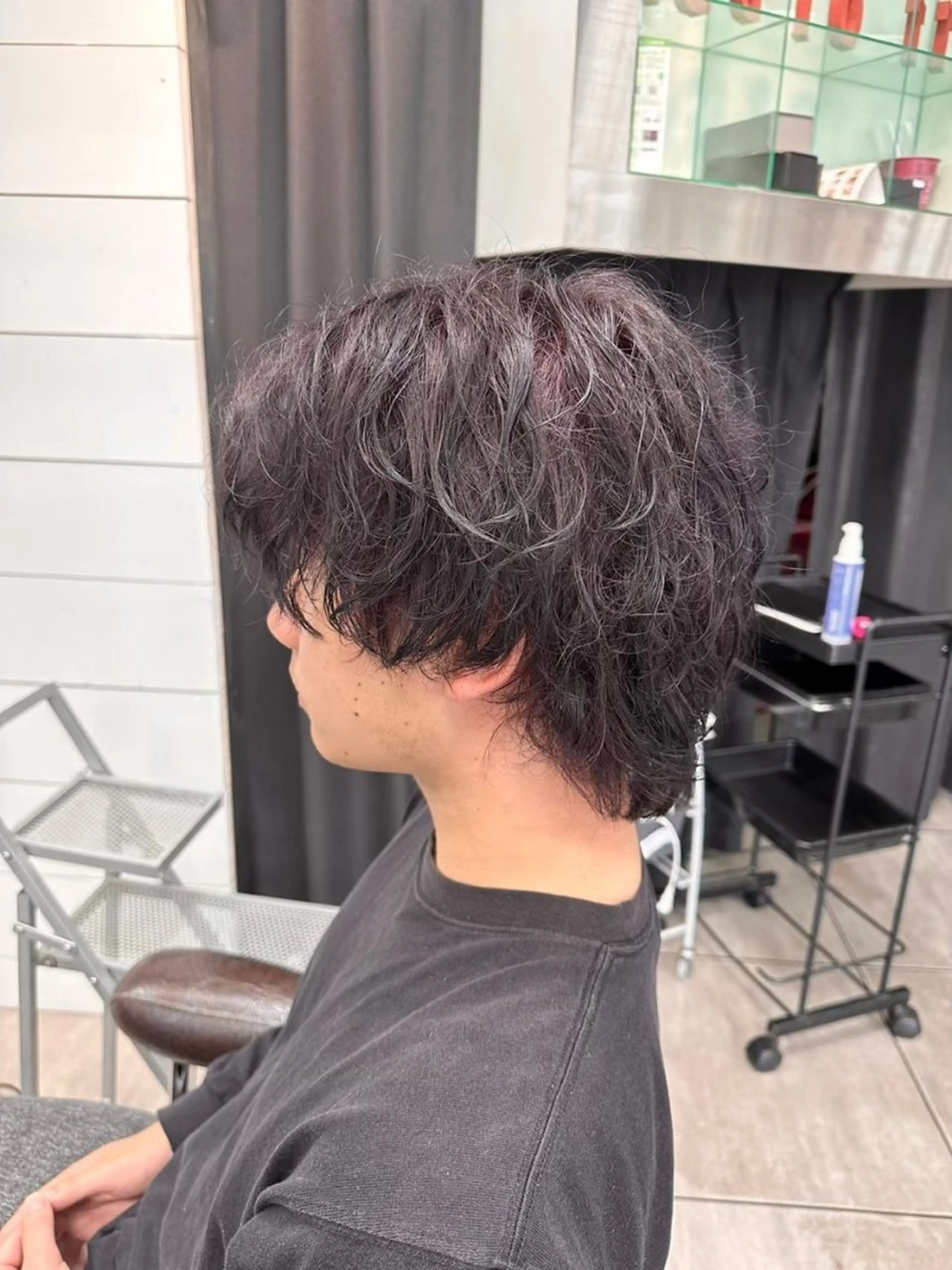 ショート カラー メンズ 東田 篤希のヘアスタイル