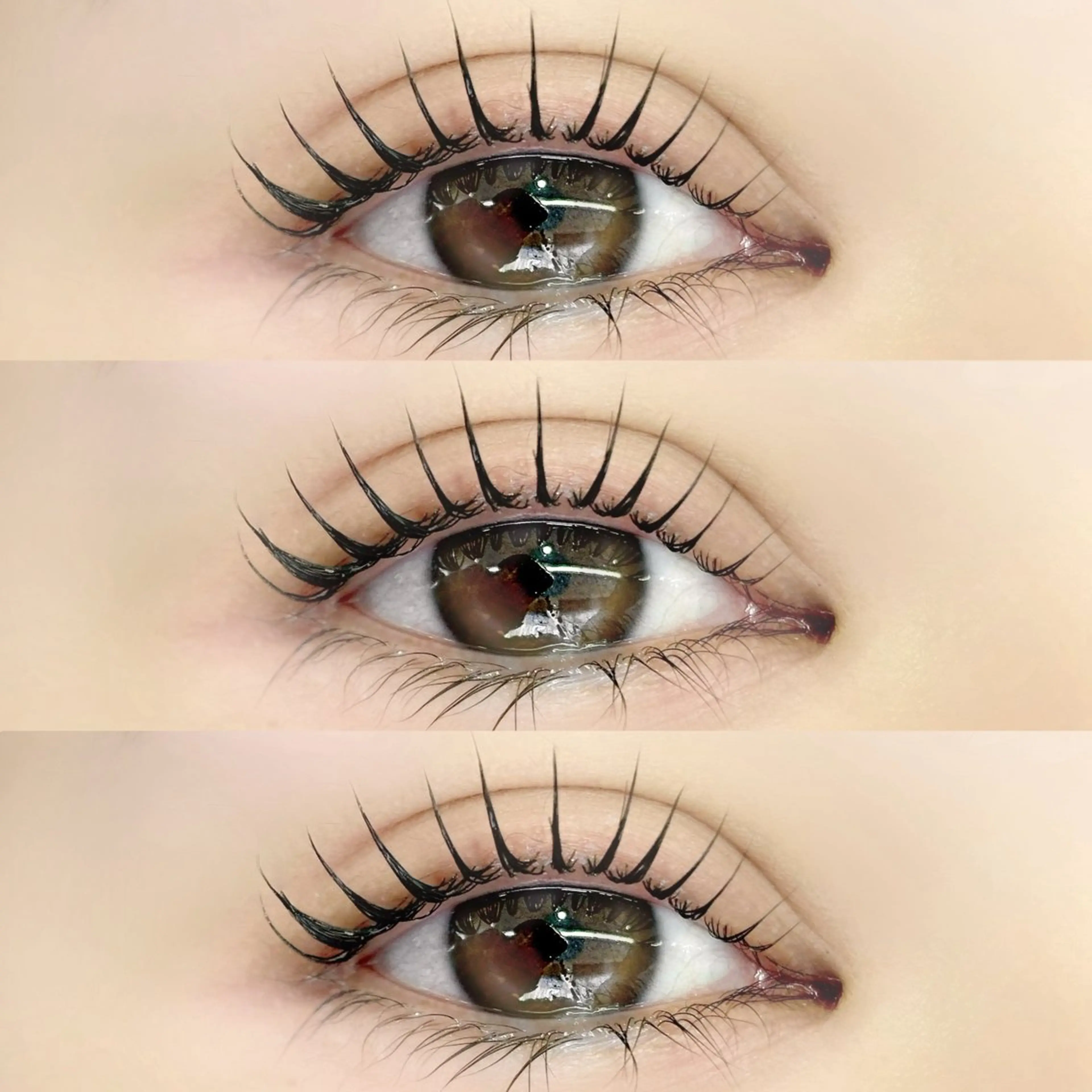 マツエク・マツパ 束感まつ毛 韓国風マツエク パリジェンヌラッシュリフト まつげパーマ 一重×まつ毛パーマ 🎀パーソナル眉⌇ 束感まつ毛MIOのマツエク・マツパデザイン