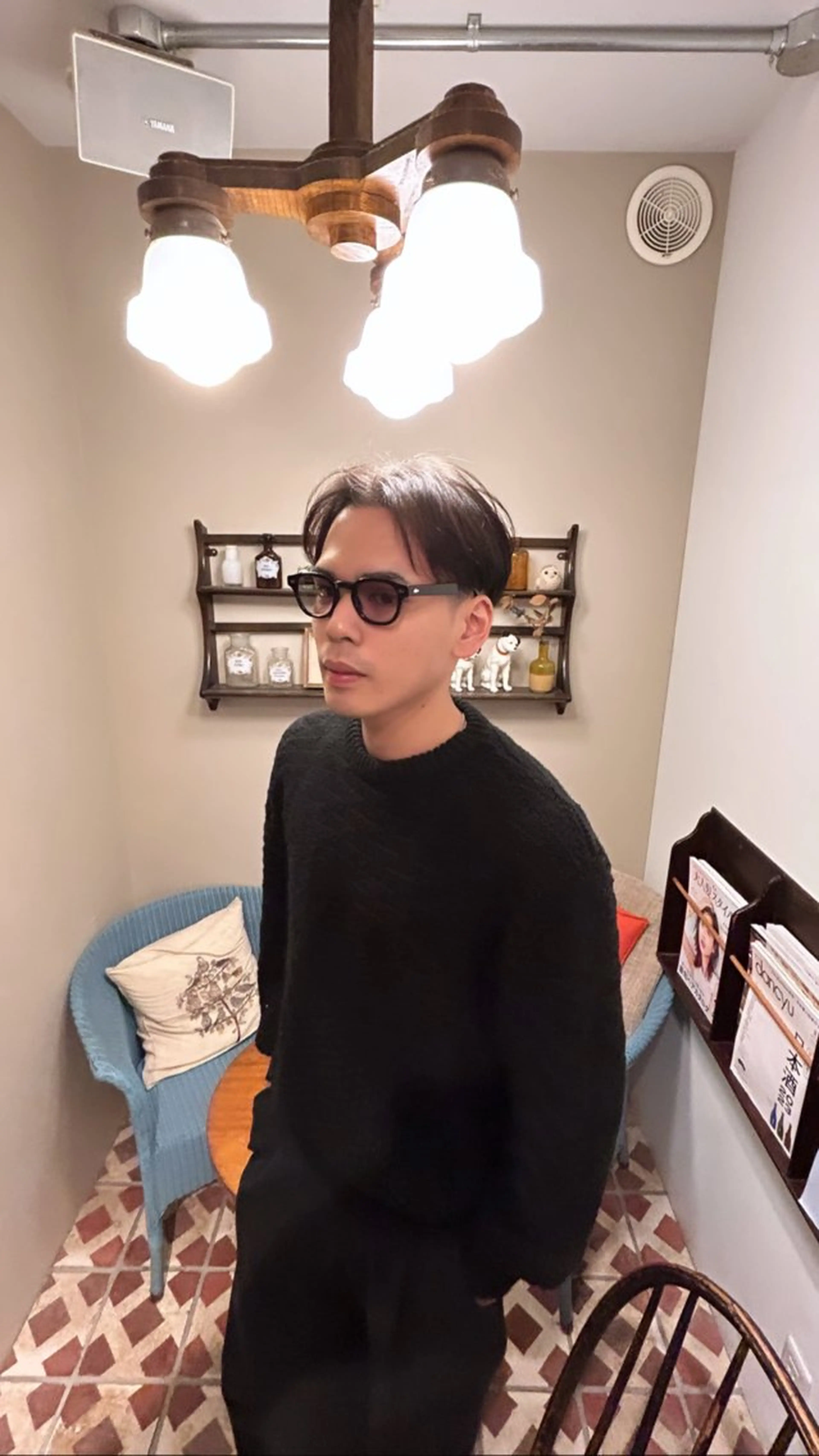 カラー メンズ Masaki ブリーチカラーのヘアスタイル