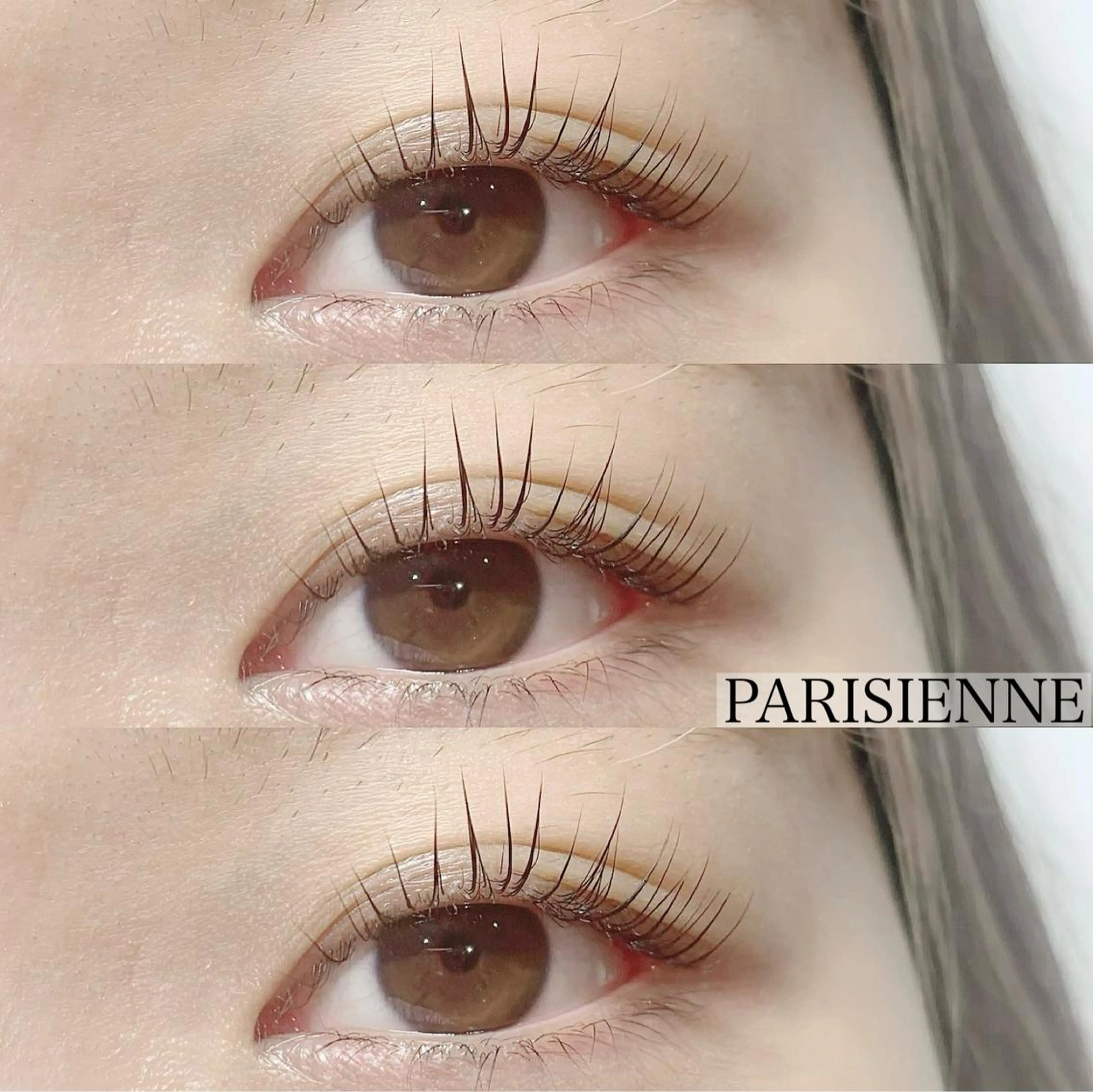 マツエク・マツパ アイブロウ パリジェンヌラッシュリフト マツパ 池袋駅韓国風🇰🇷 束感💗Tomoのマツエク・マツパデザイン