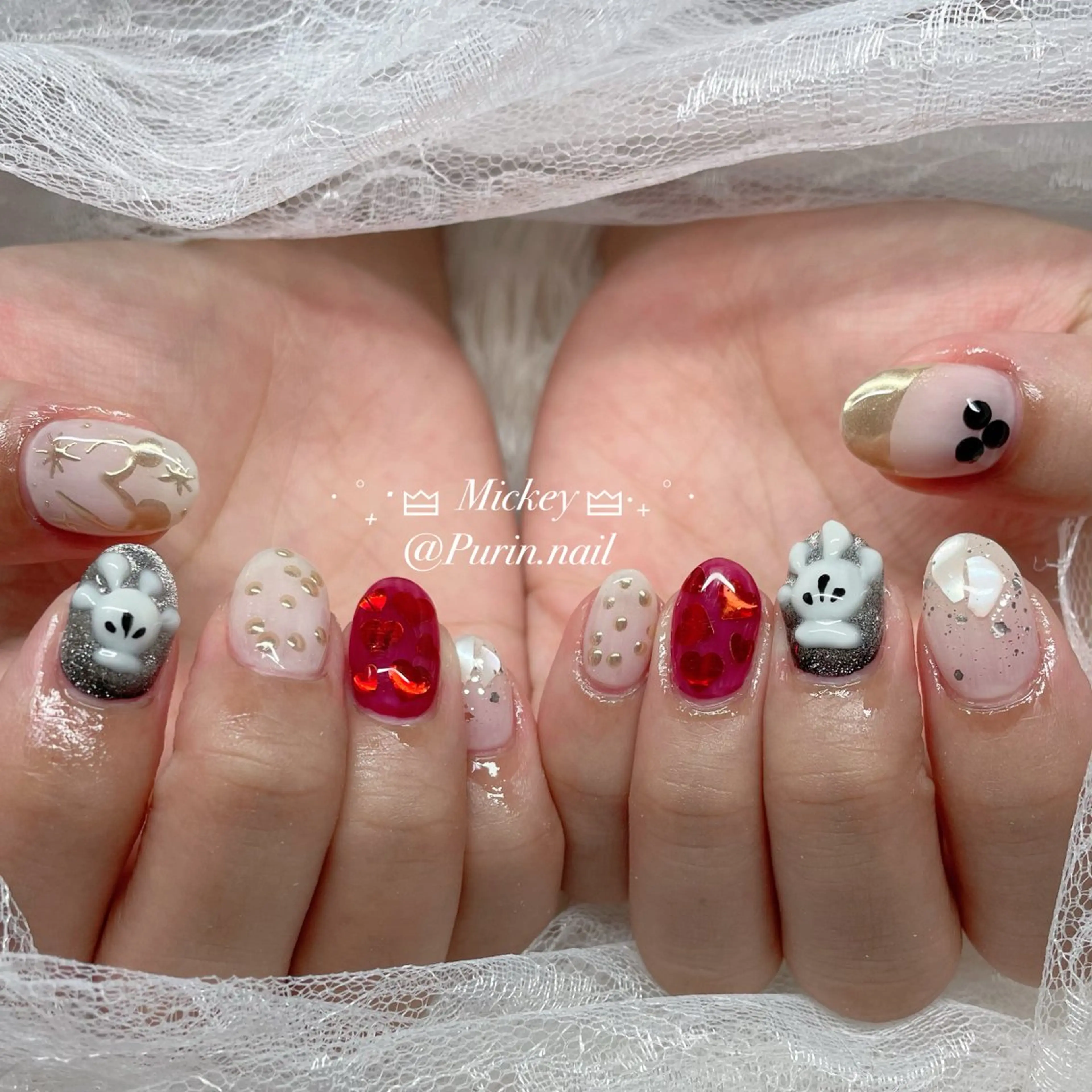 ネイル ハンドネイル Nails by Purin🍮のネイルデザイン