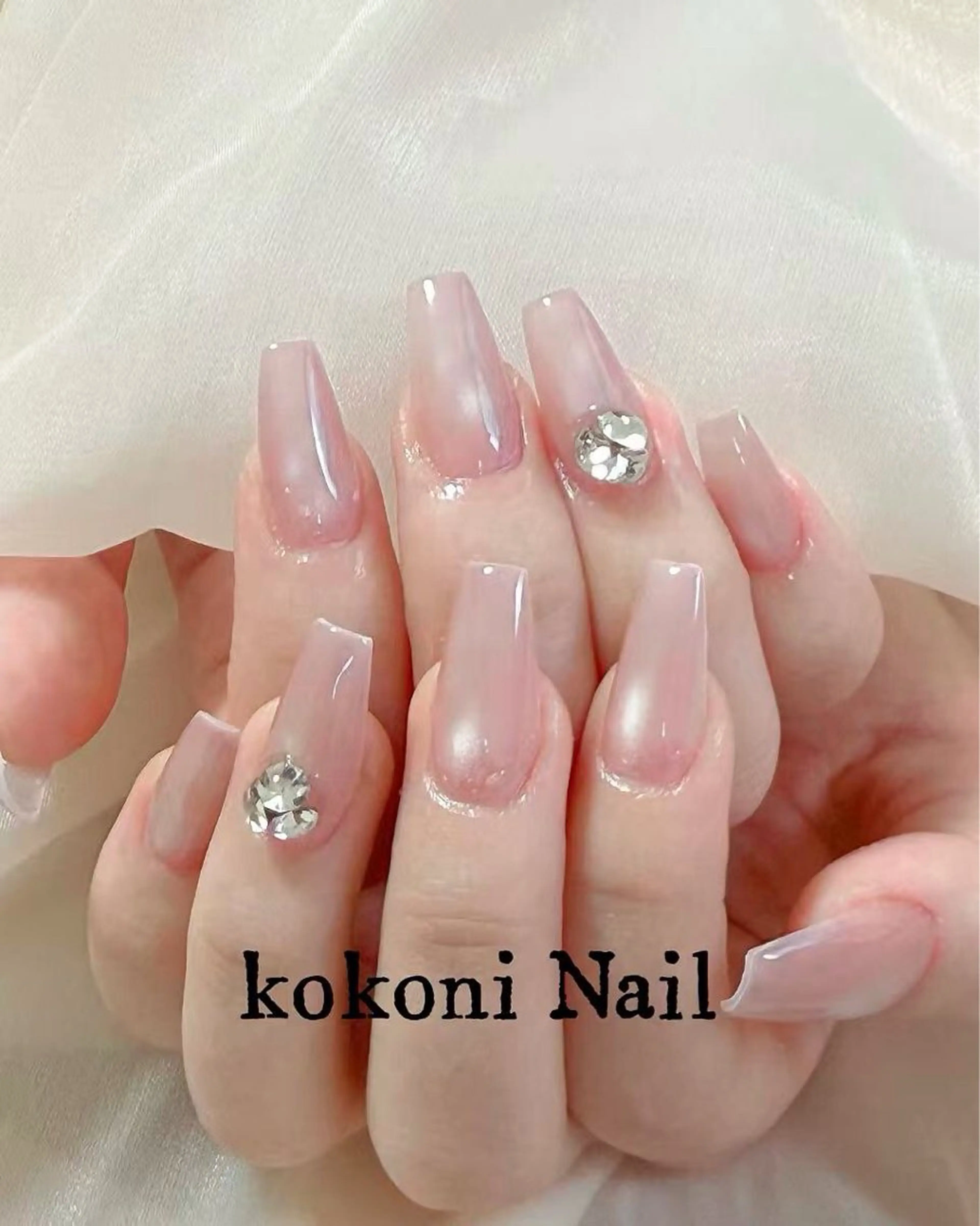 ネイル ハンドネイル 小 雨のネイルデザイン