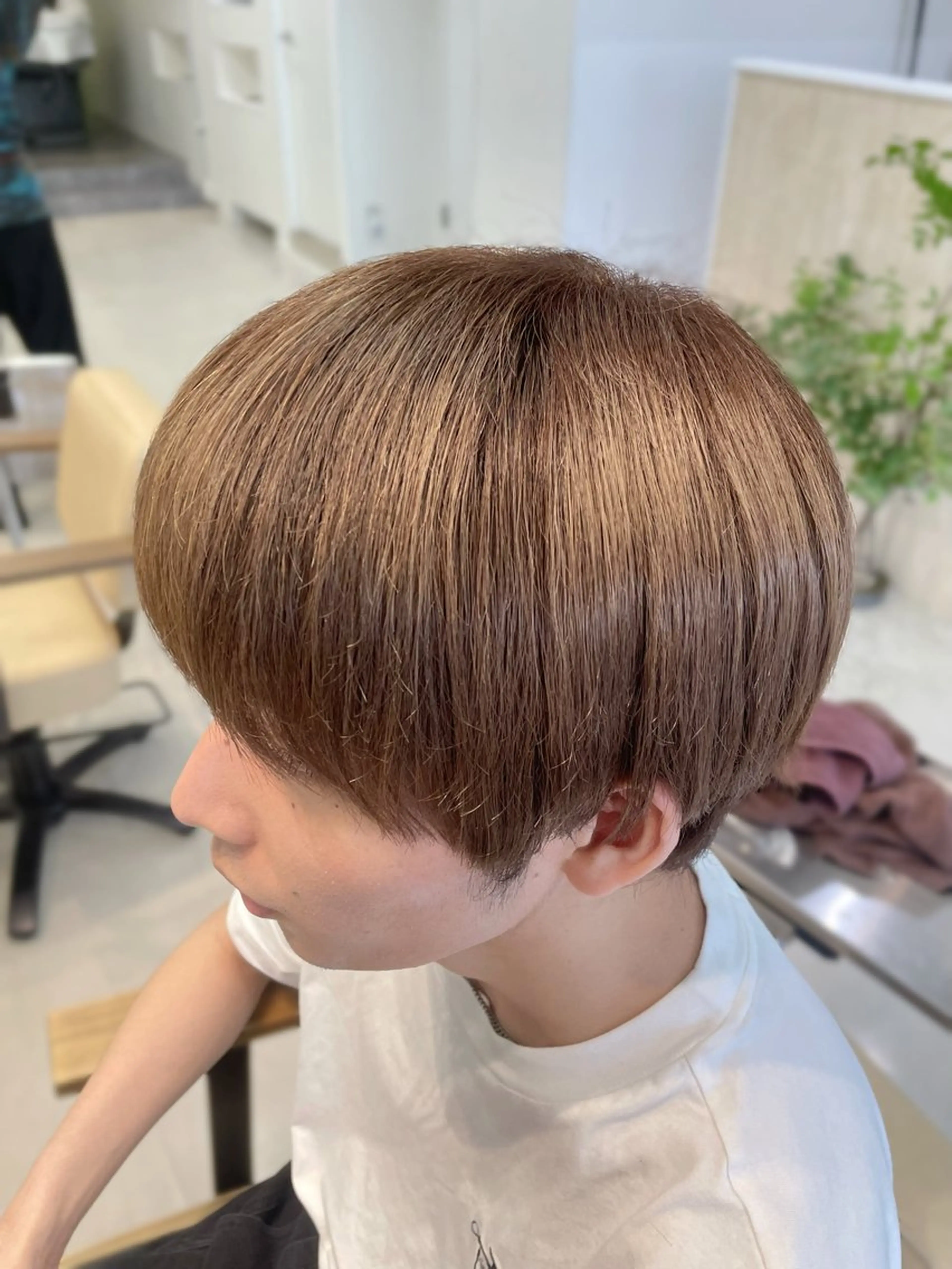 ショート カット ヘアカラー かずや🍀/髪質改善 /艶髪カラー/眉毛のヘアスタイル