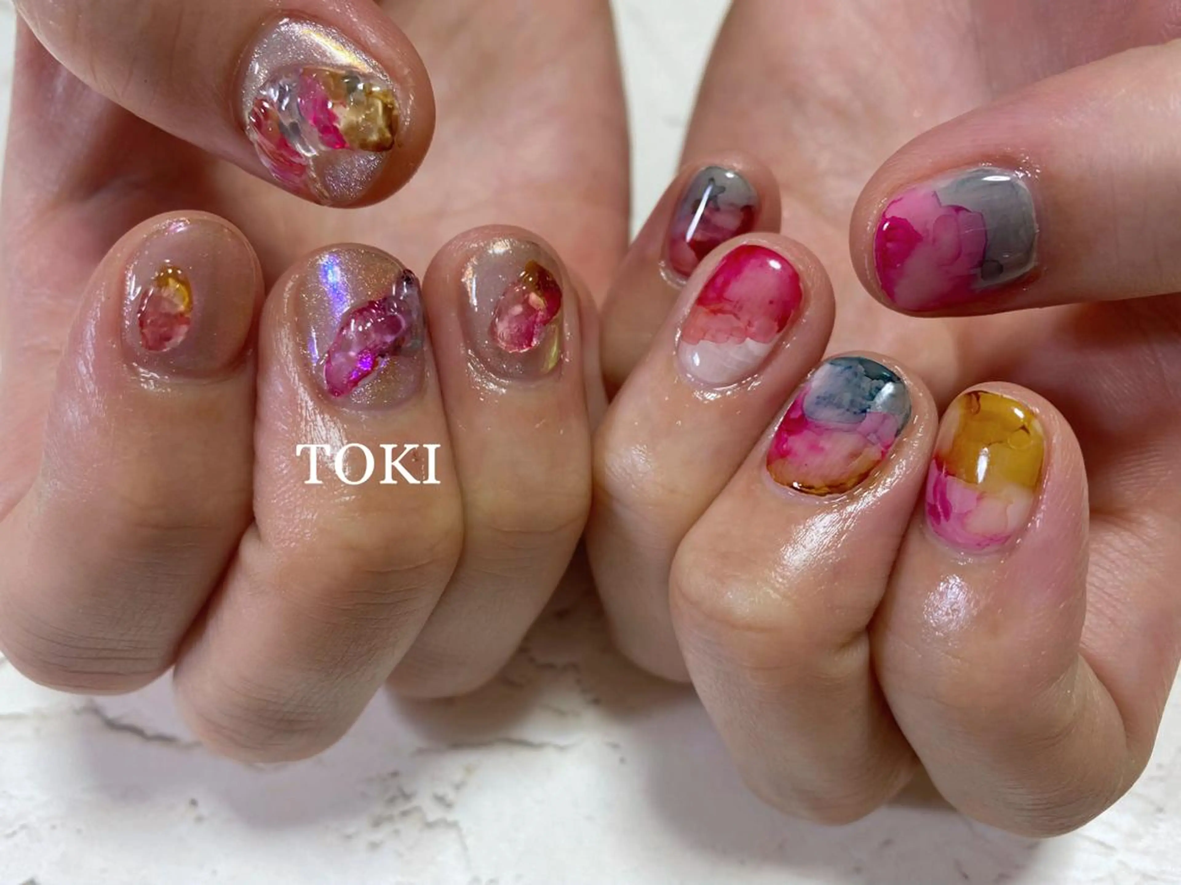 ネイル 持ち込み nailsalon TOKIのネイルデザイン