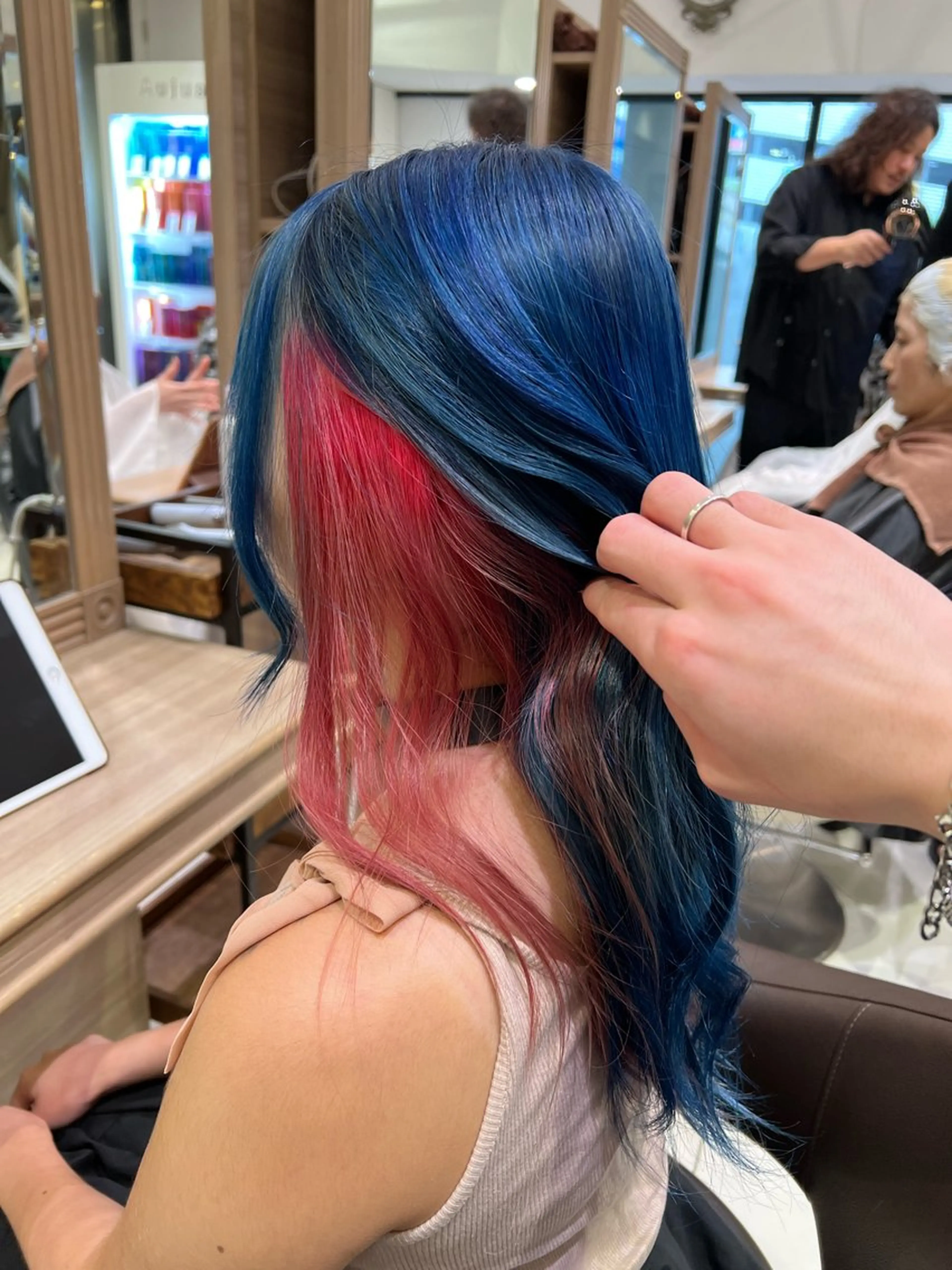 ロング カラー ハイトーン/デザイン 💎ryuyaのヘアスタイル