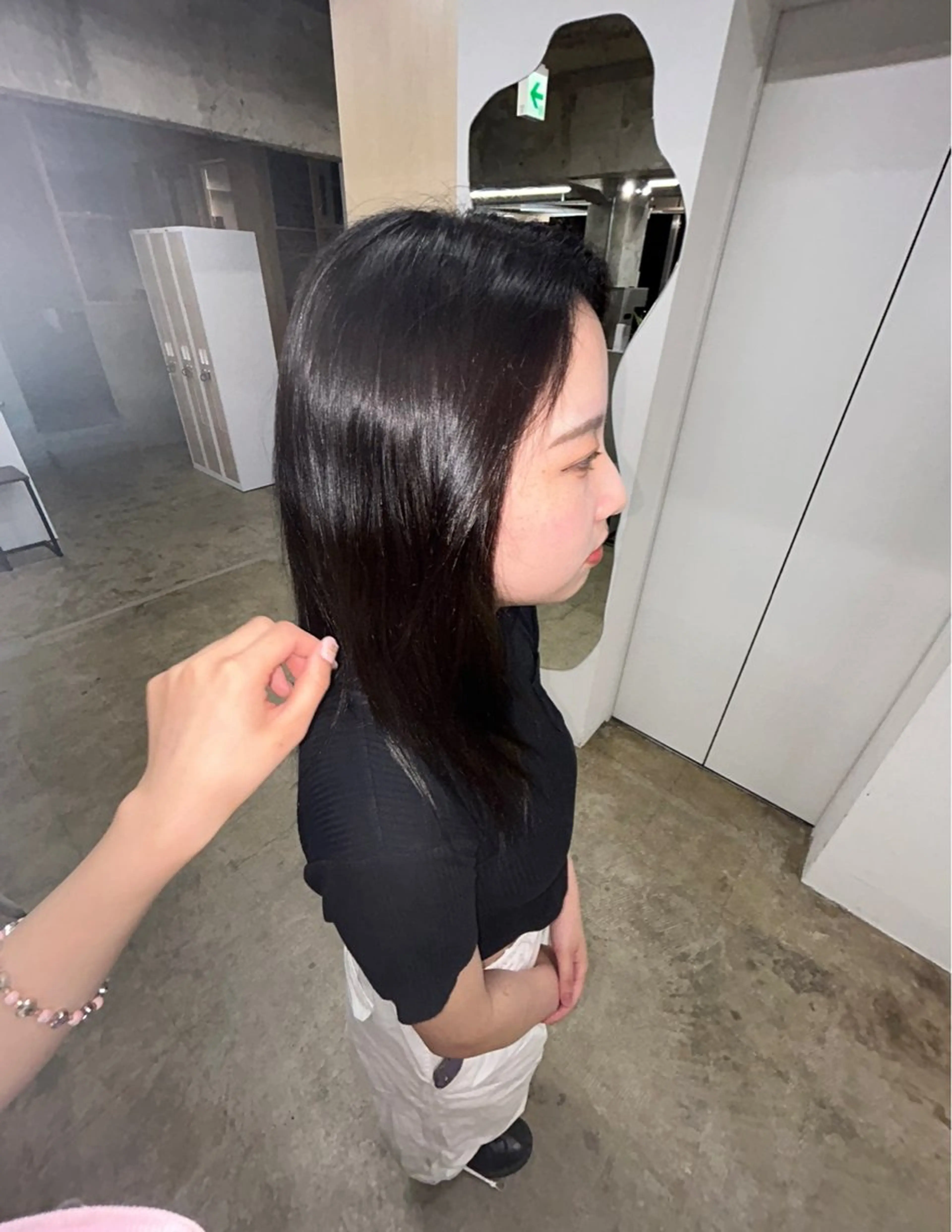 セミロング トリートメント freera所属・湯浅 美玖のヘアスタイル