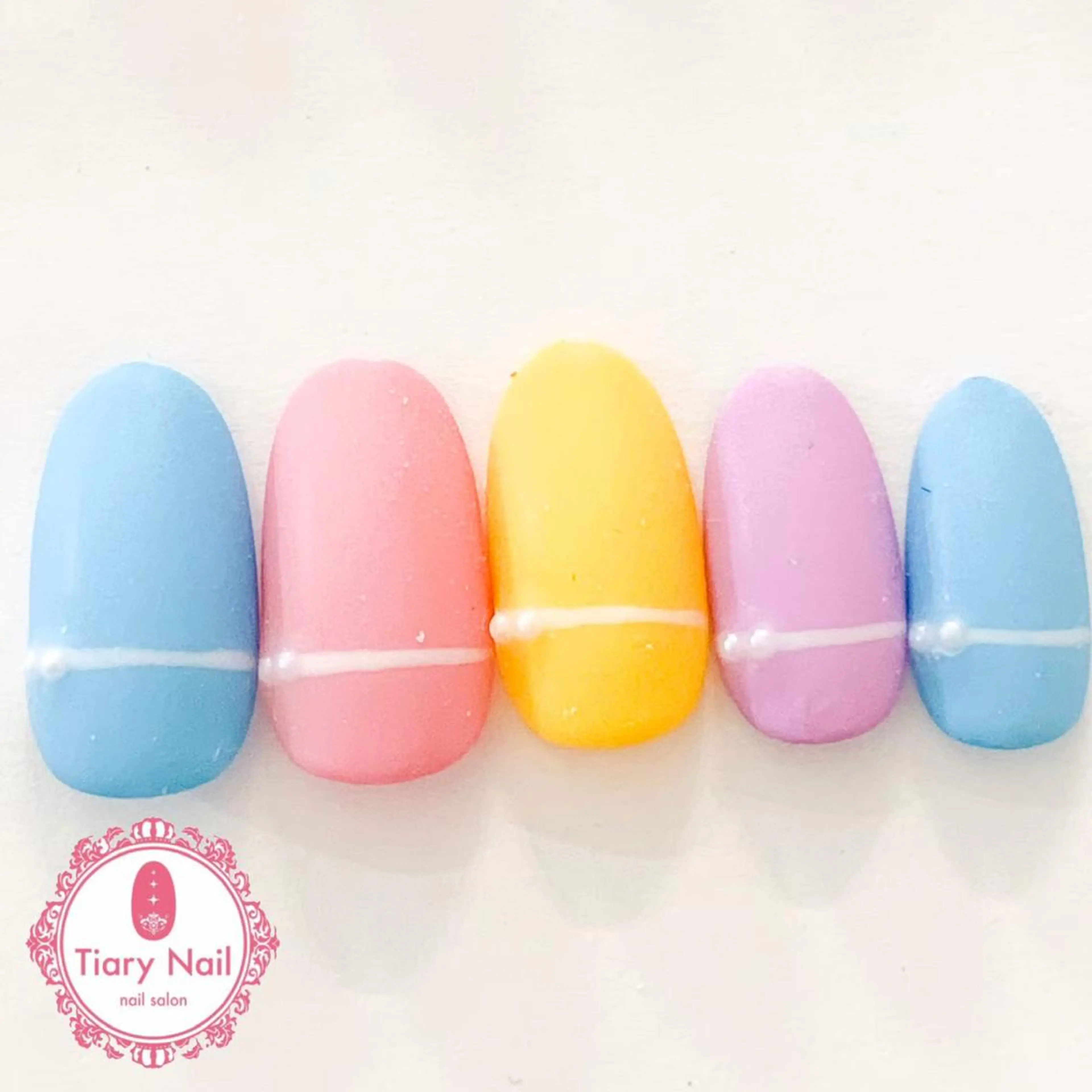 ネイル 桜ネイル 長さ出し オフィスネイル スカルプネイル シンプルネイル 💗🪽Tiary Nail🪽💗のネイルデザイン