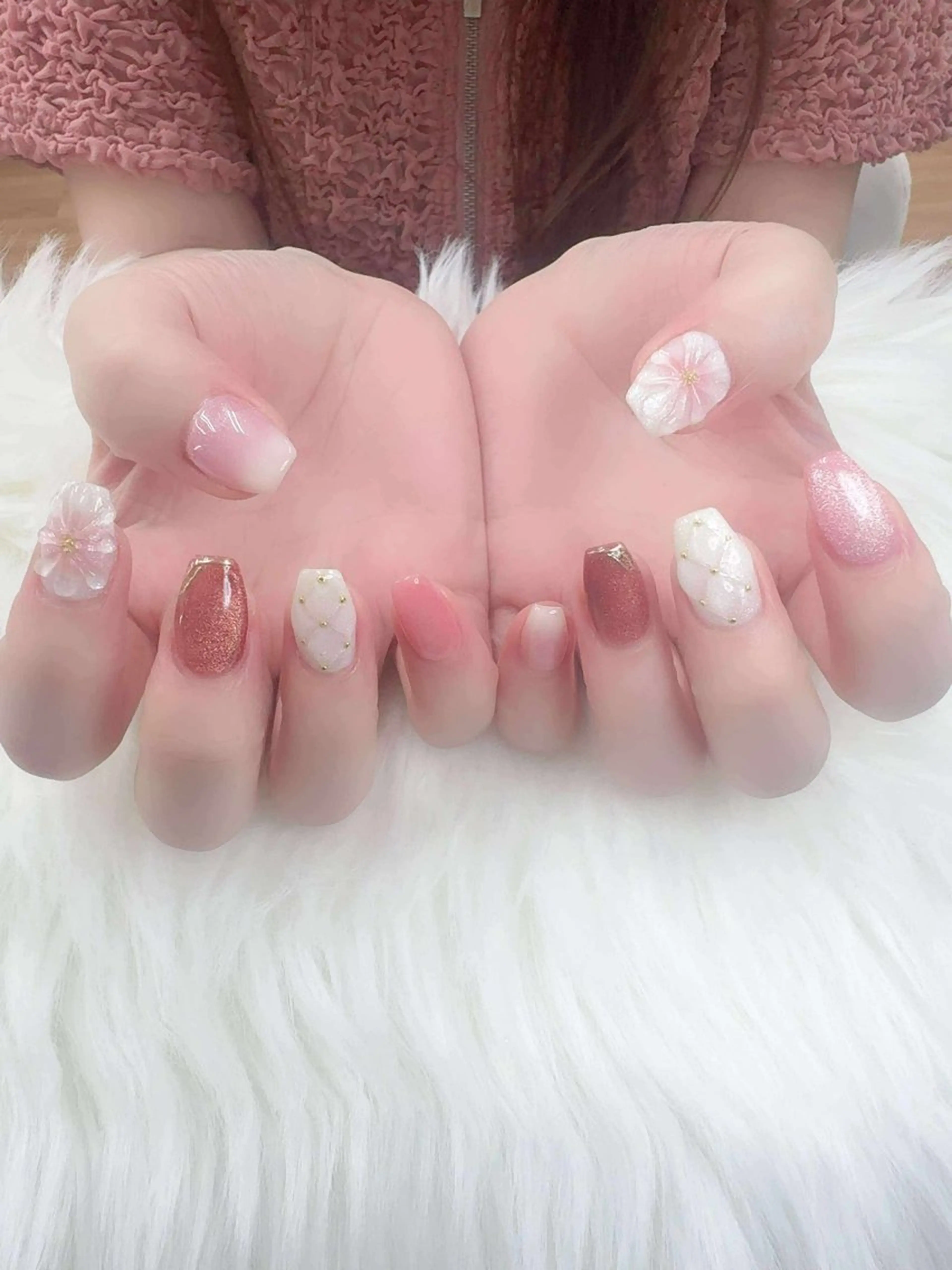 ネイル ハンドネイル ハンドケア Hara Nail 【パラジェル使用】のネイルデザイン