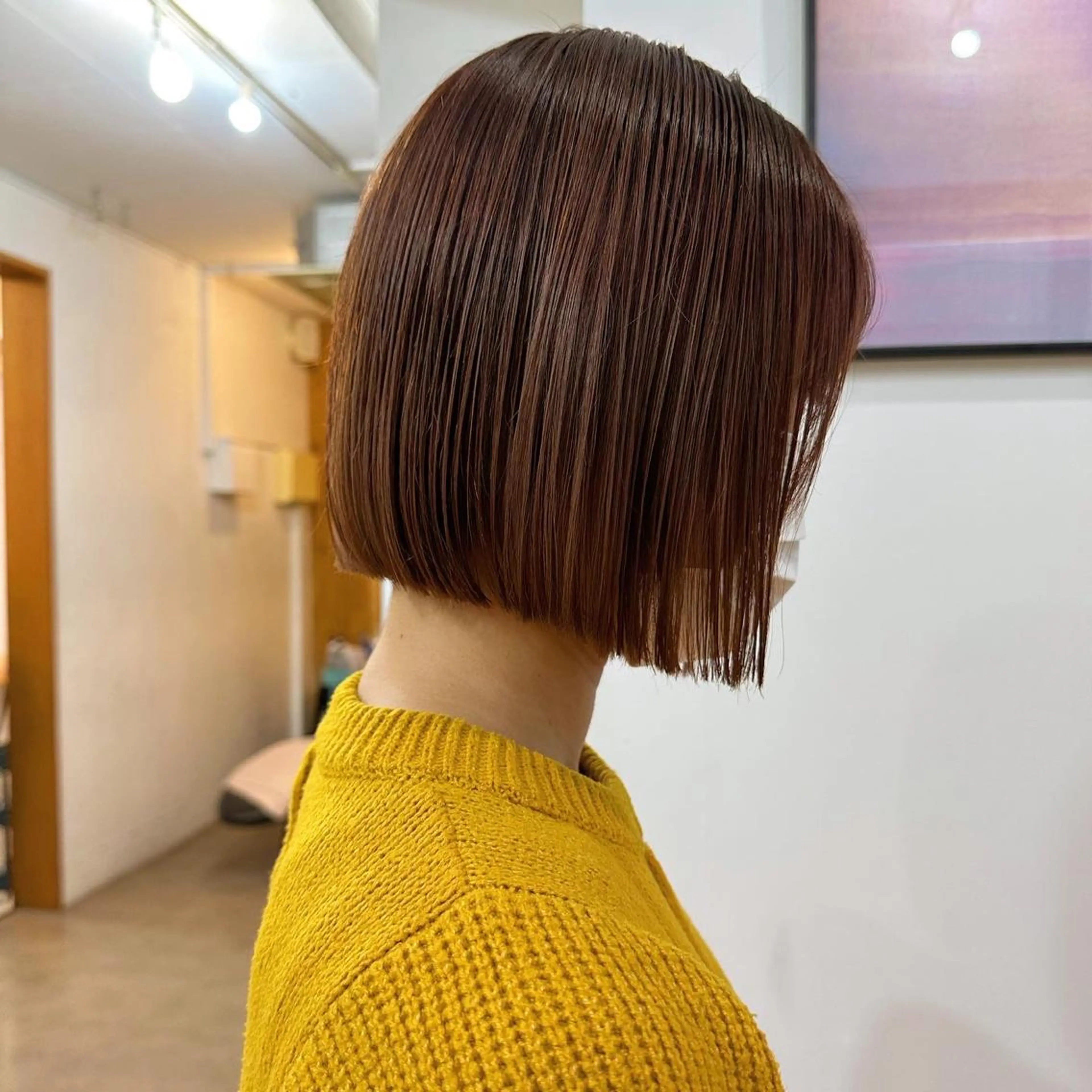 ショート カラー 🪭risa 暖色/レイヤー🪭のヘアスタイル