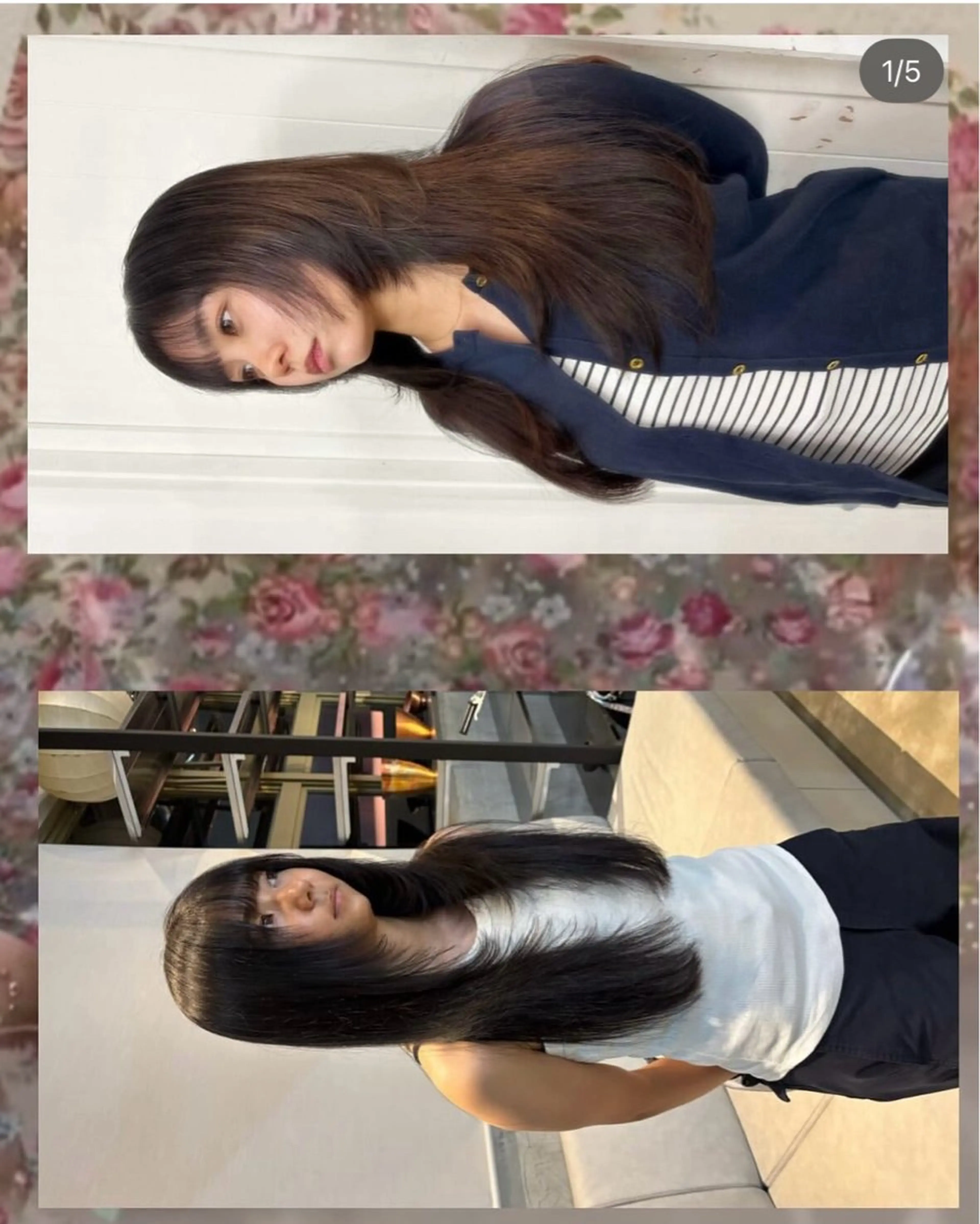 ロング KIZUKI所属・大泊 来寧のヘアスタイル