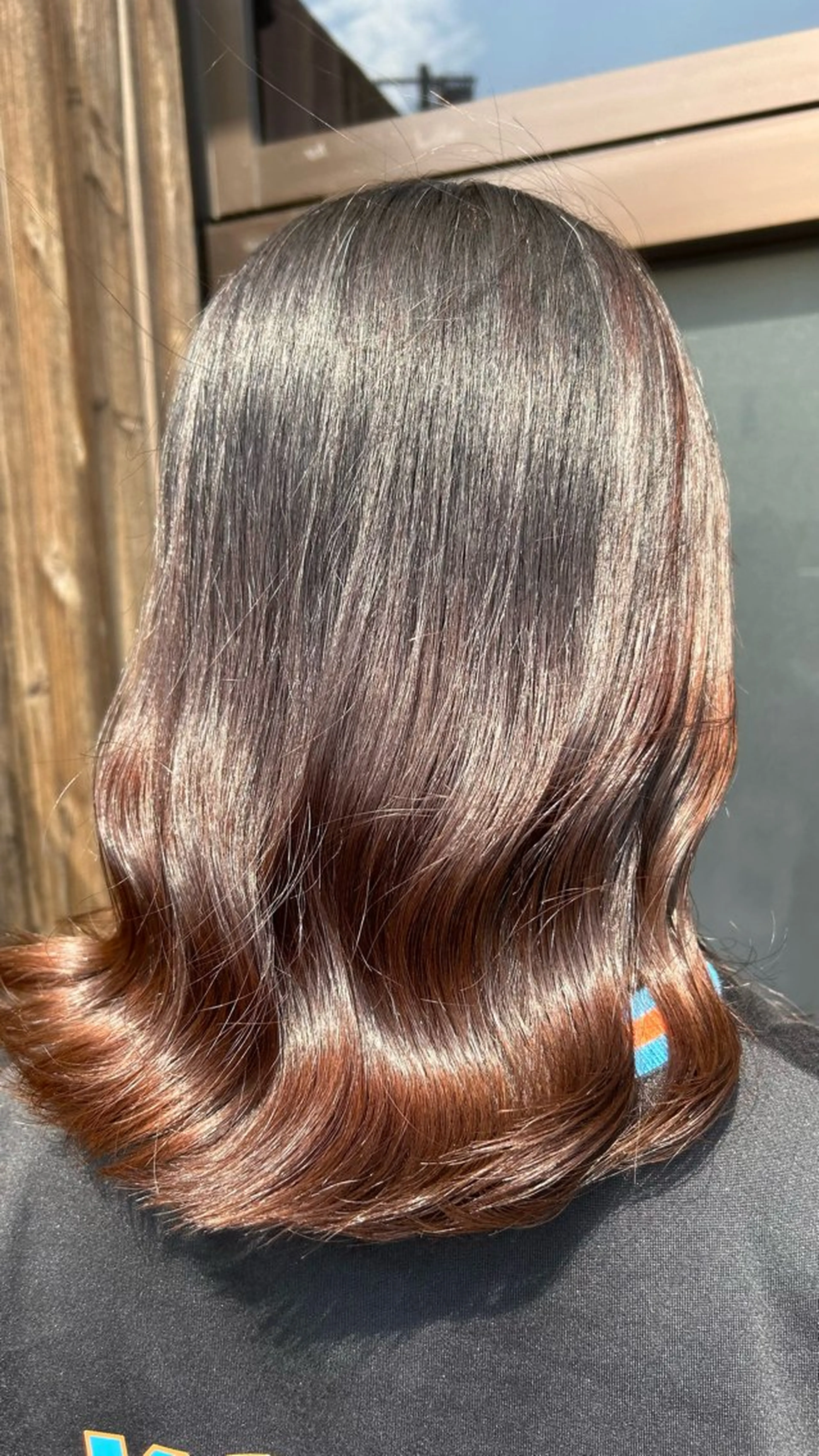 ミディアム ❄️艶カラー/レイヤ ー/ボブ/mao❄️のヘアスタイル