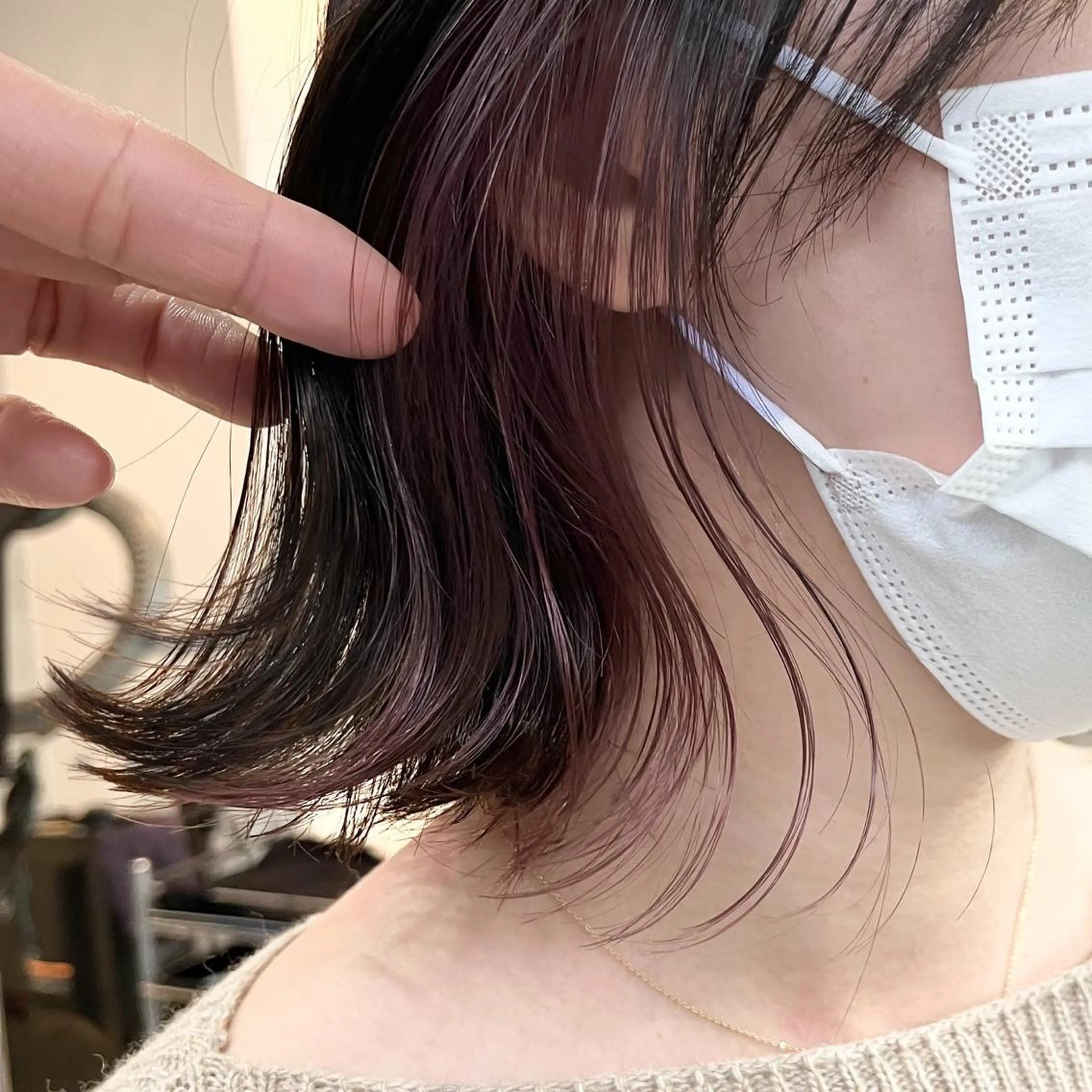 ショート カット ヘアカラー トリートメント ボブ×縮毛矯正 ryotaのヘアスタイル