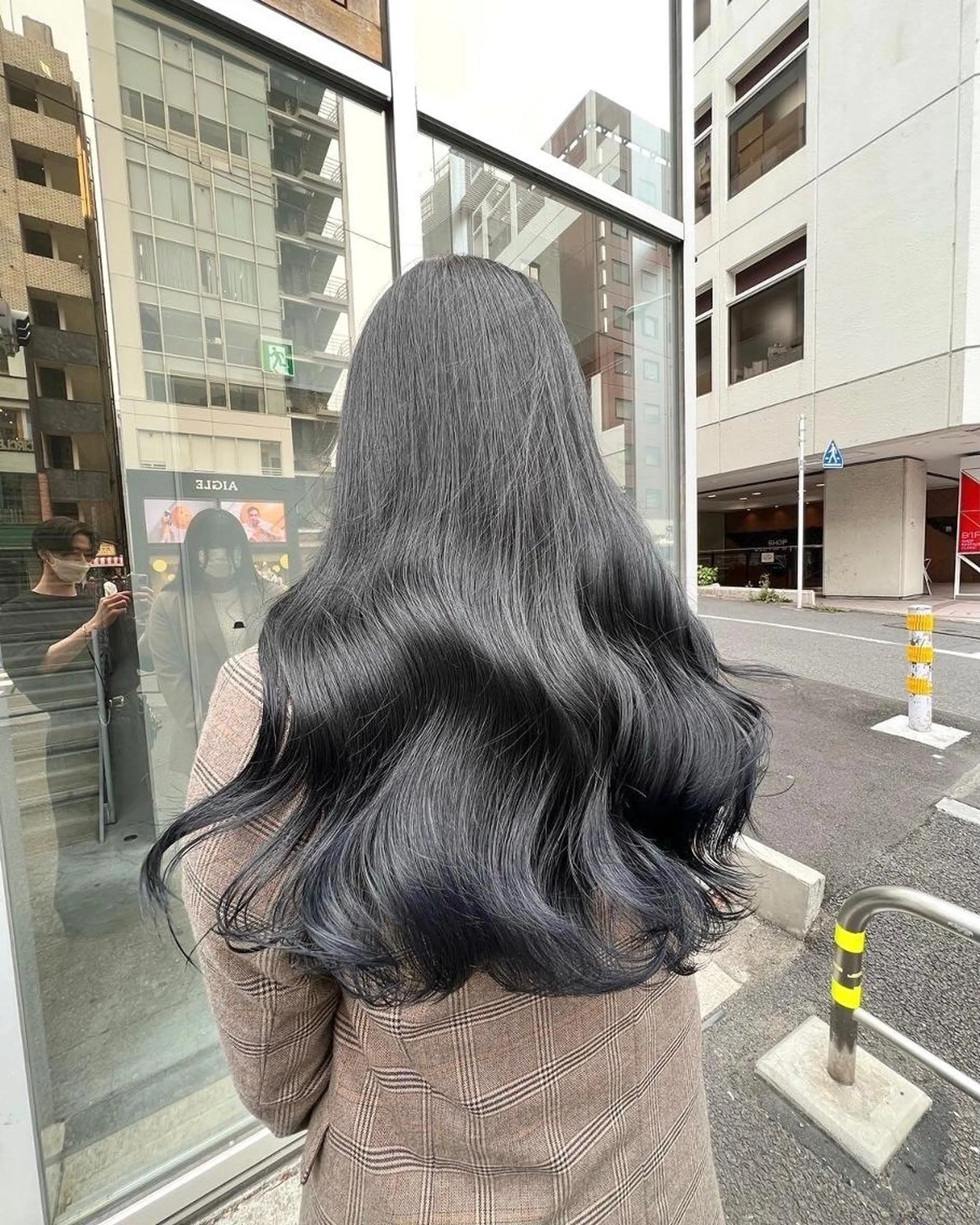 【スタンダードコース🎀】カット＋ワンカラー＋髪質改善トリートメント❄️の写真