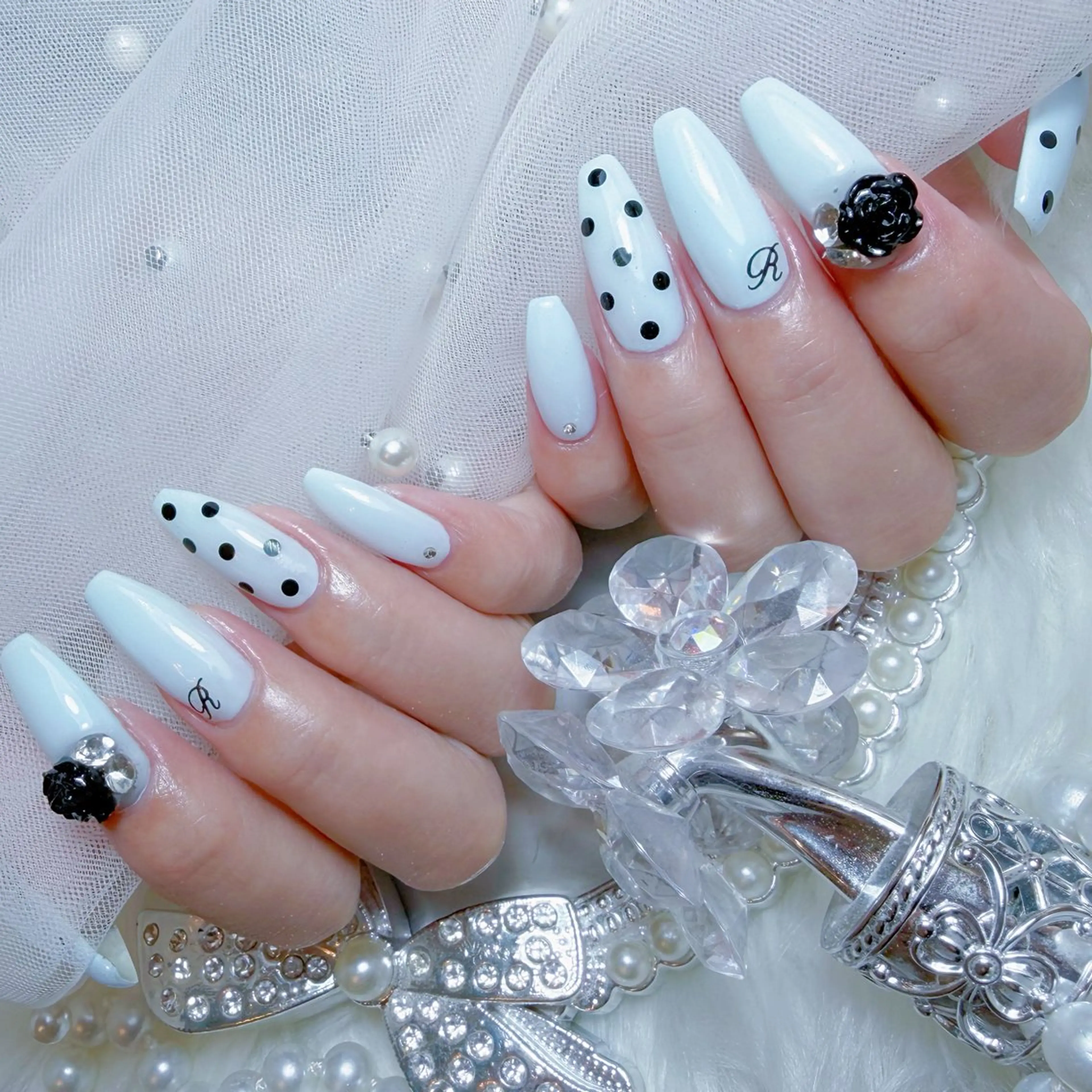 ネイル ハンドネイル Yudia🩵 Yuiのネイルデザイン