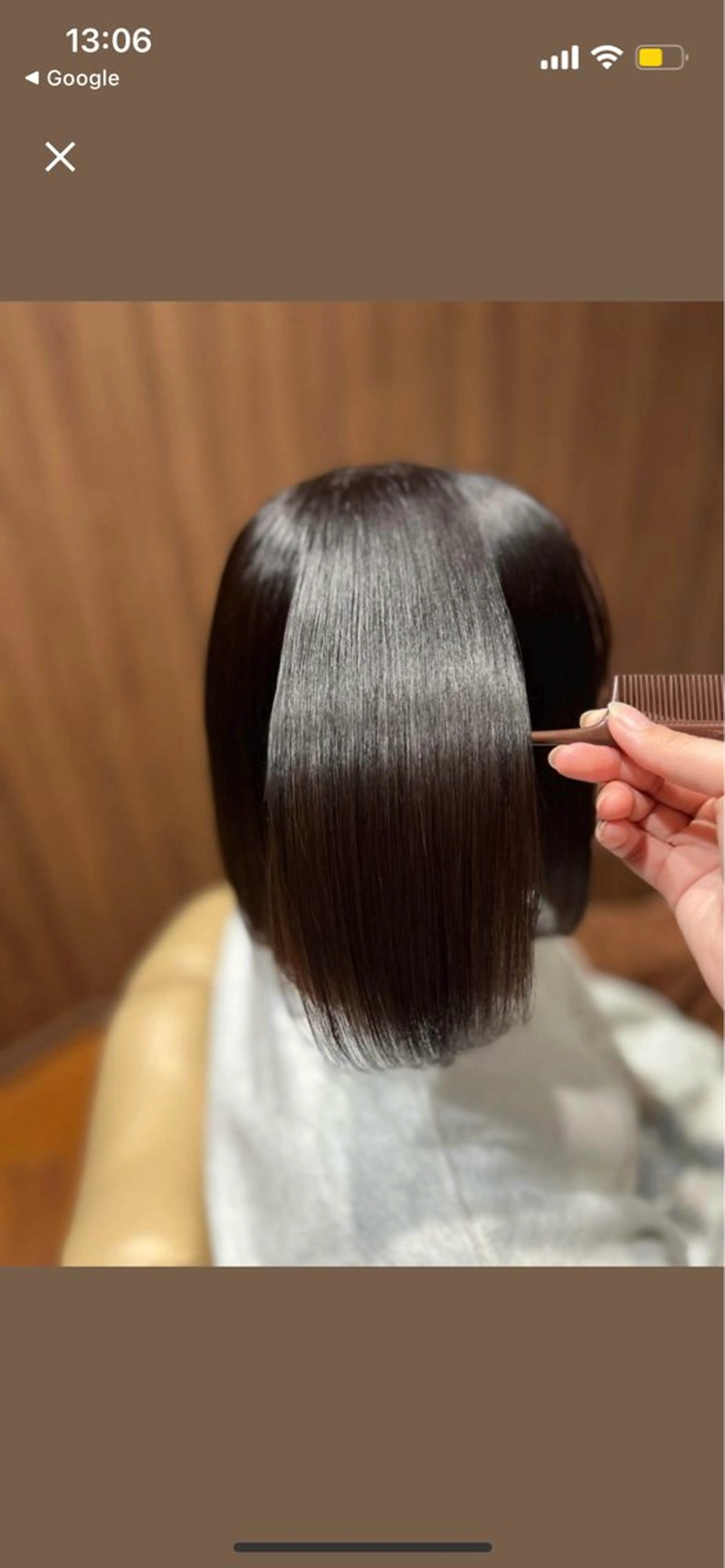 ミディアム 髪質改善 六本松航空所属・成瀬 紀慧のヘアスタイル