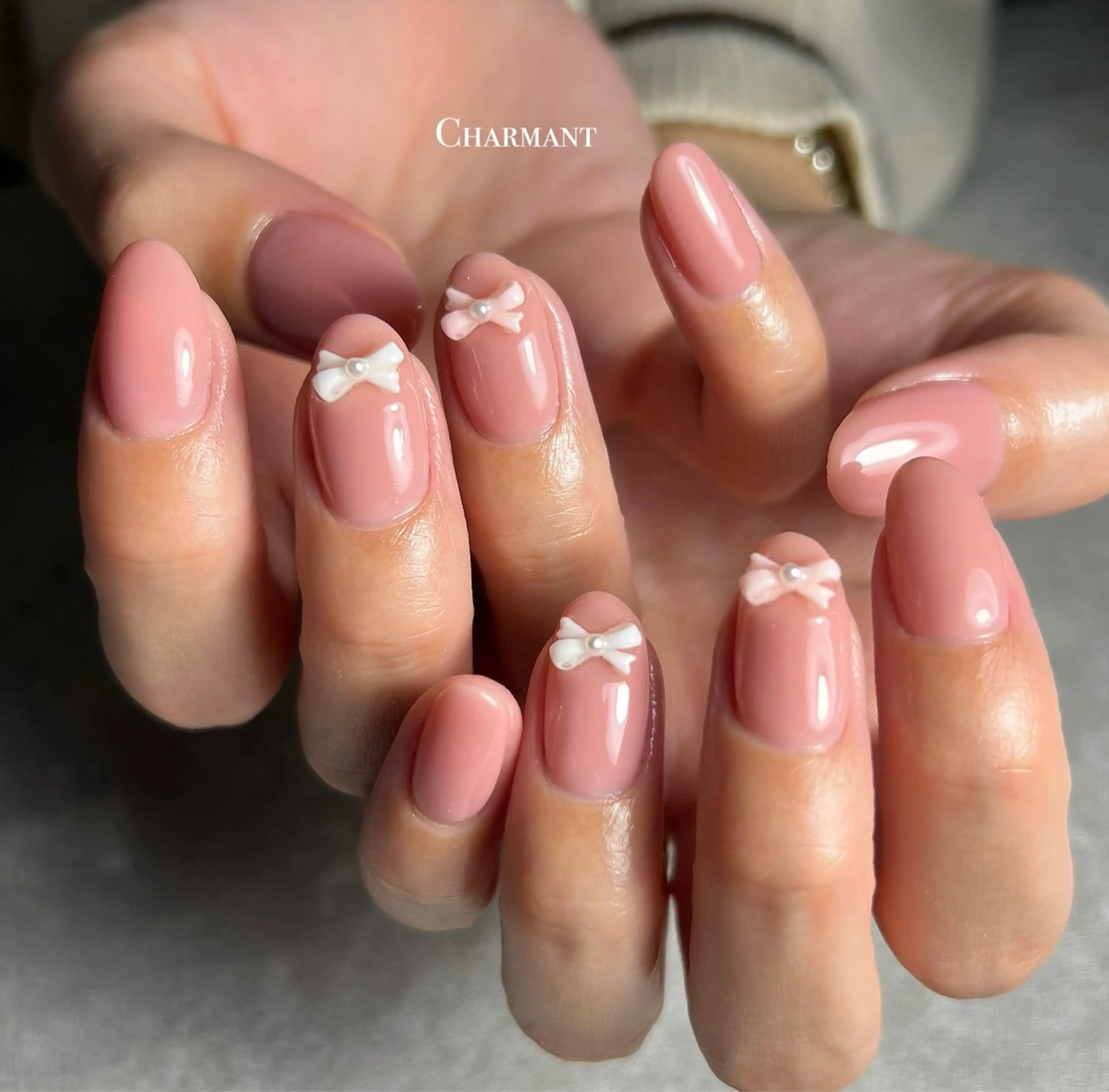 ネイル ハンドネイル Minako 【Charmant】のネイルデザイン