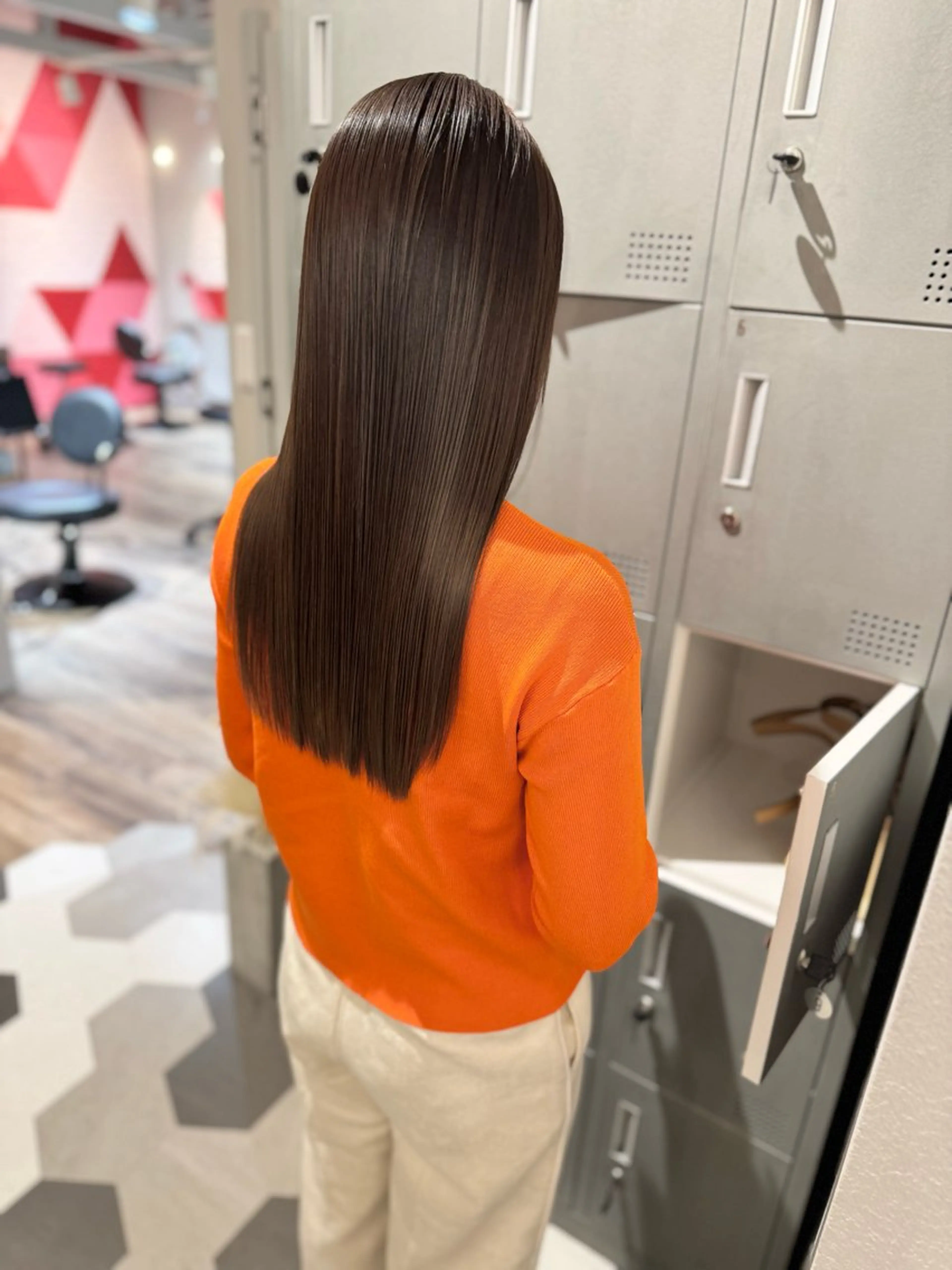 ロング カット ヘアカラー 【天満1艶髪】潤艶/ 髪質改善🌹釣本竜哉のヘアスタイル