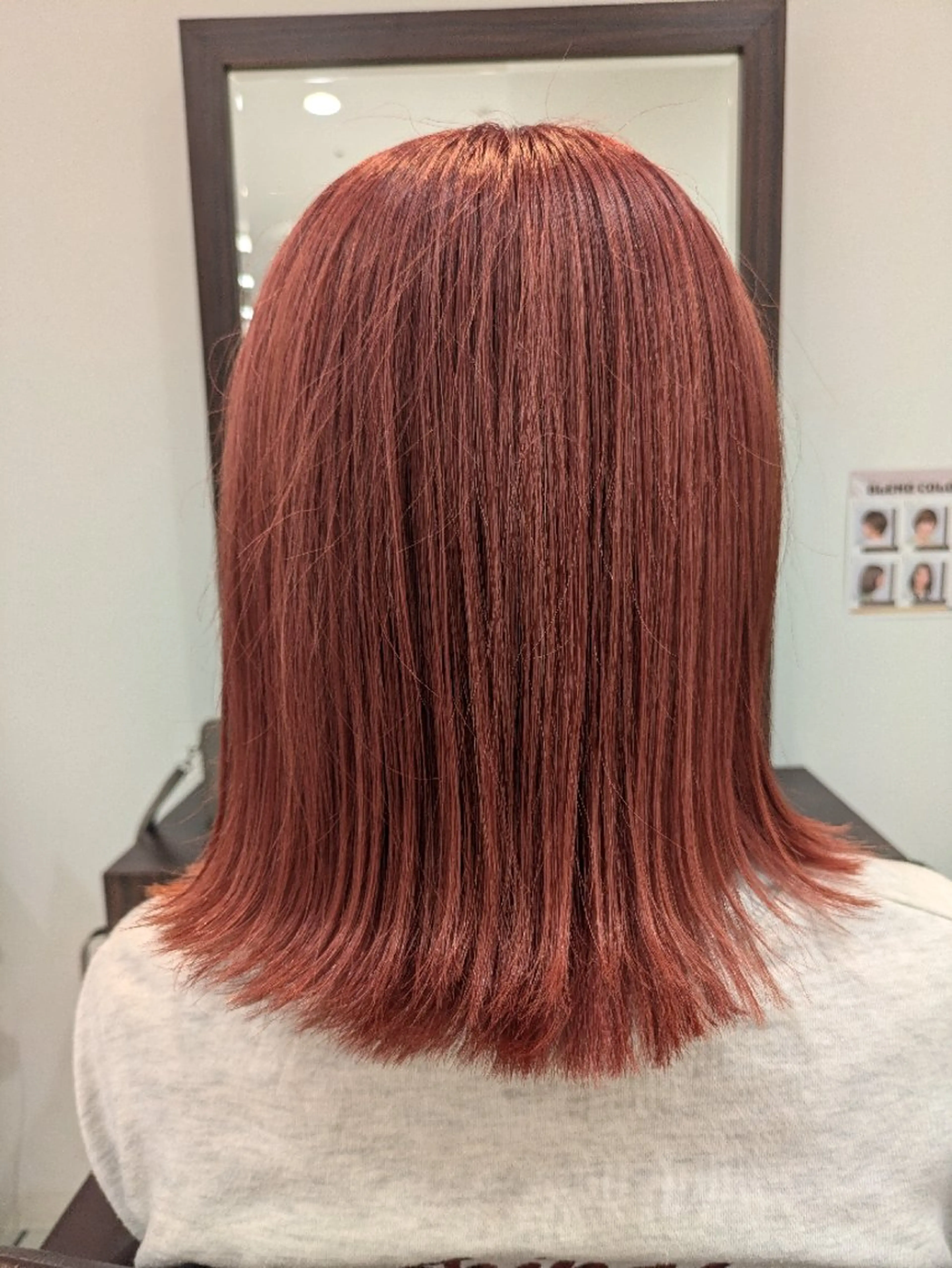 ミディアム カラー ヘアアレンジ ピンクカラー グランアージュ　ネオ所属・Ryu/ハイトーン/ デザイン/髪質改善のヘアスタイル