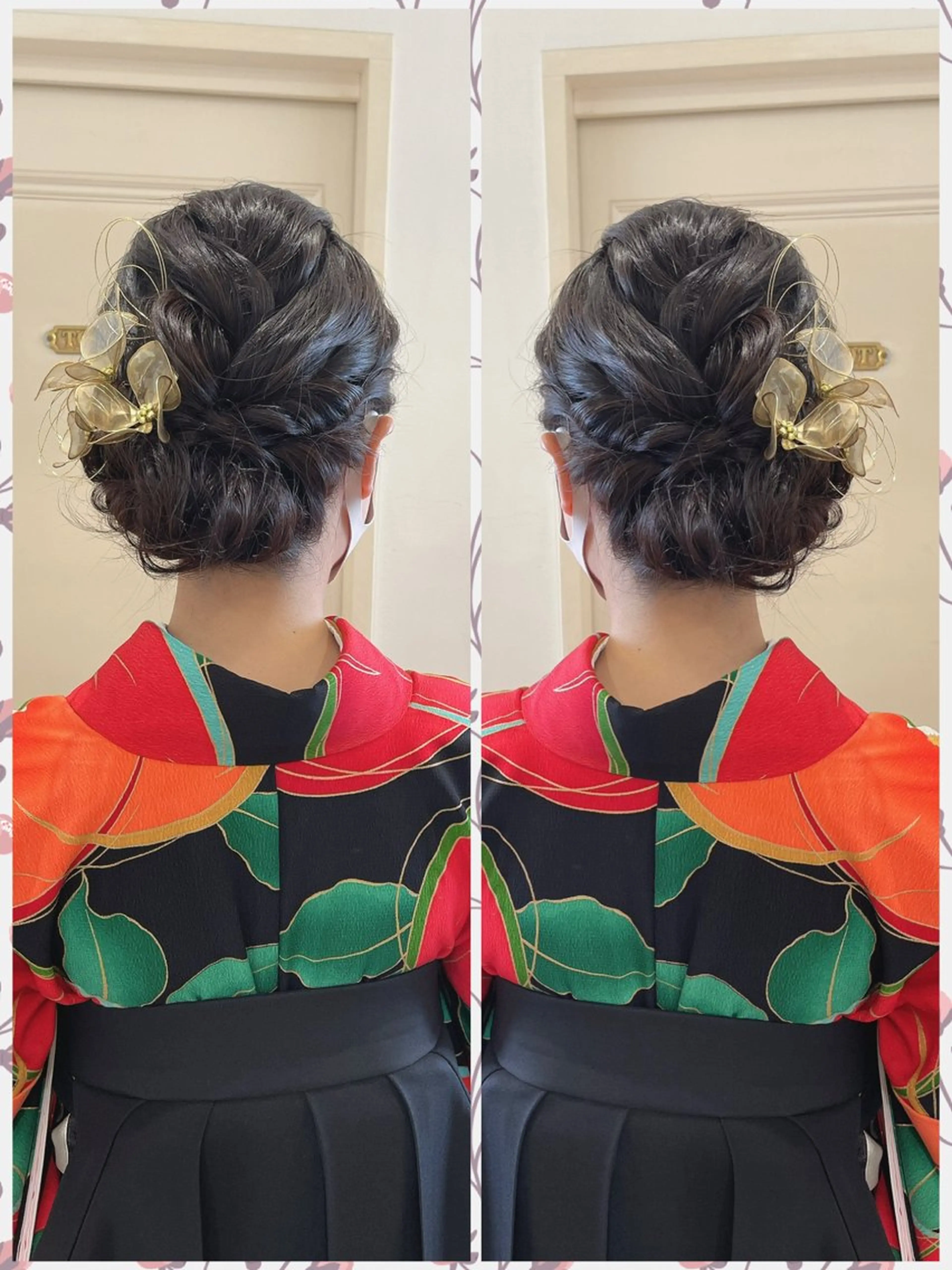 ヘアアレンジ ビーアトリエ目黒所属・ヘアセット/着付け＊ 松永香代子のヘアスタイル