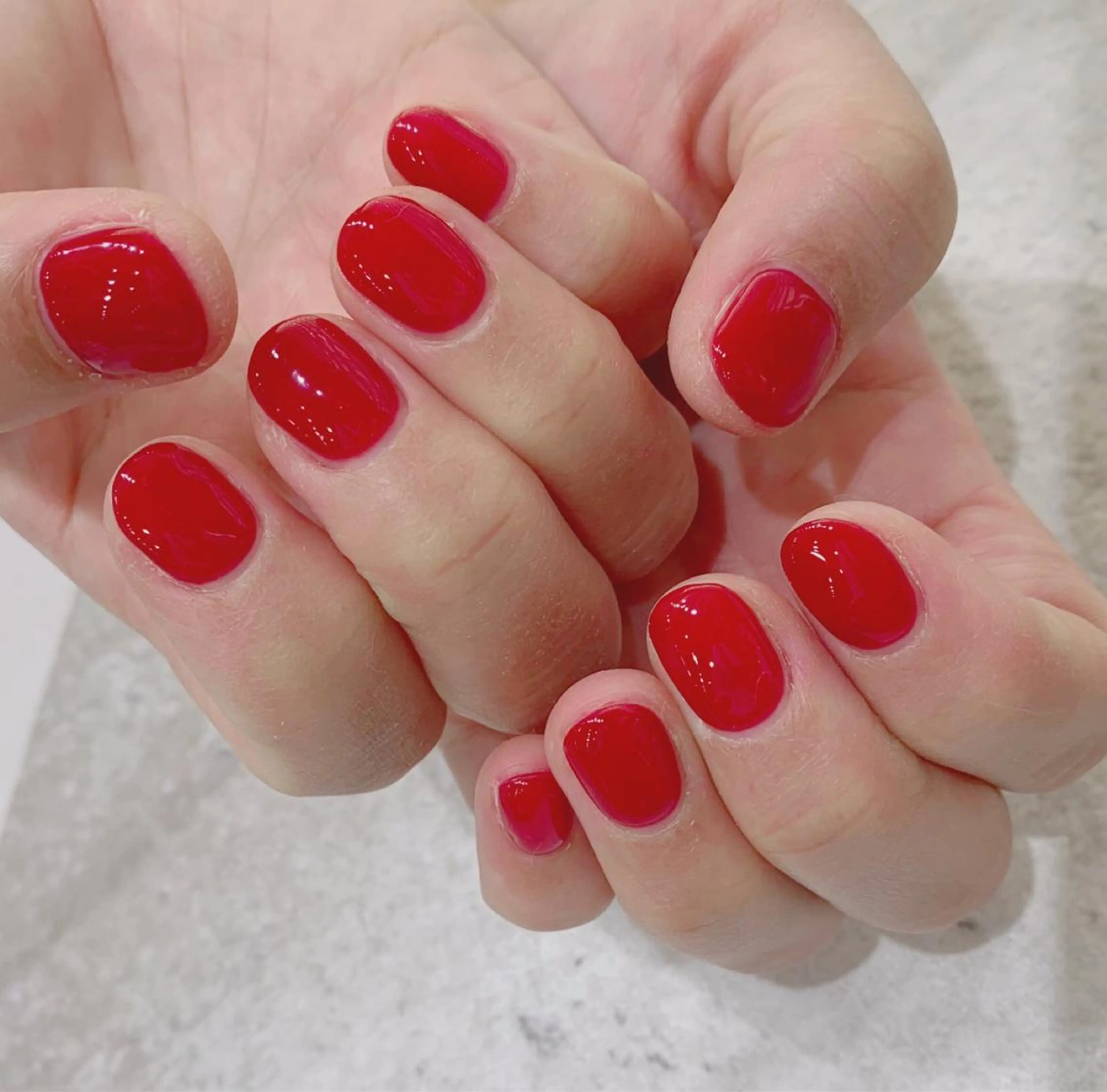 ネイル 赤色 COCO Nail　光が丘駅近のネイルデザイン