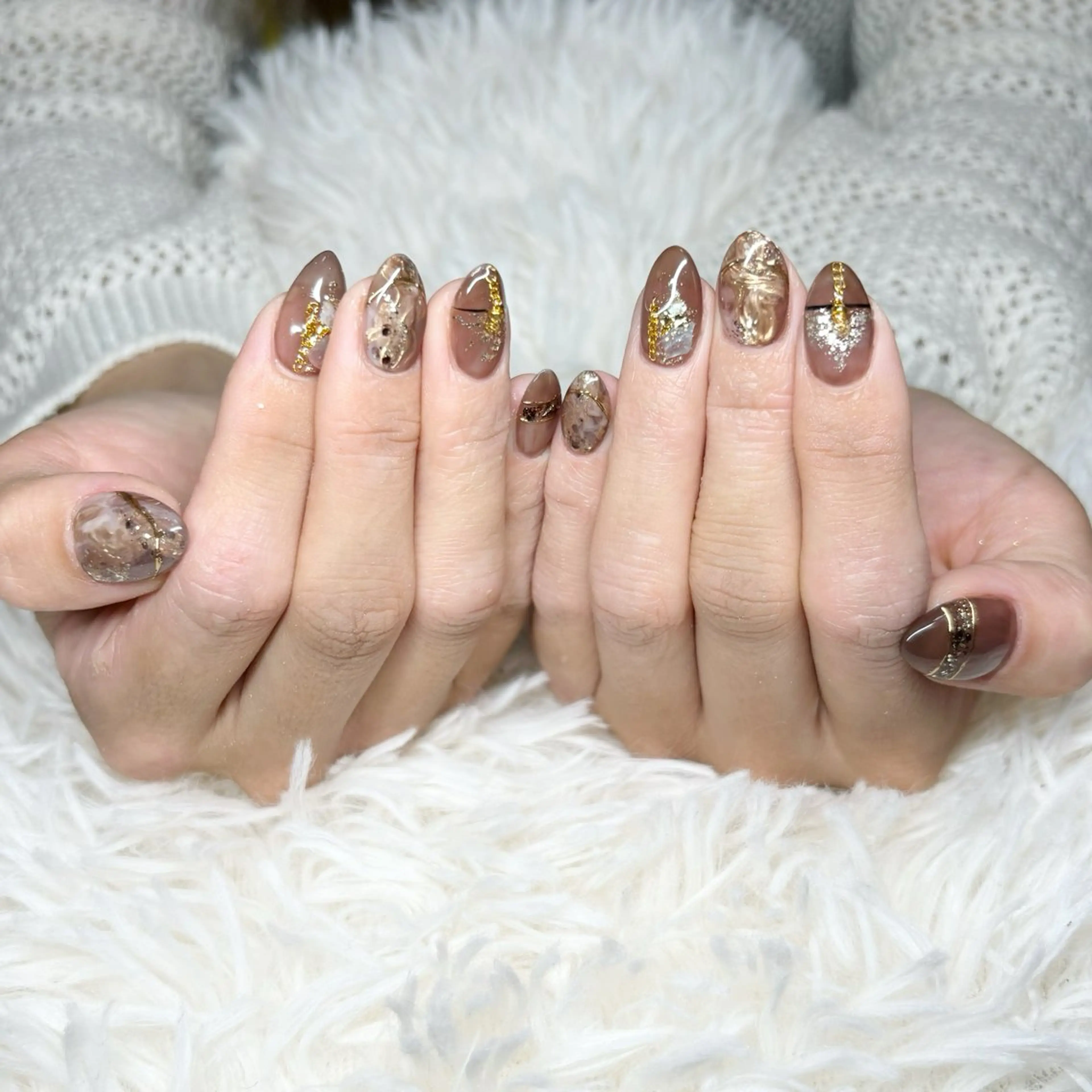 ネイル ハンドネイル nail salon Ecrin所属・前島 稀歩のネイルデザイン