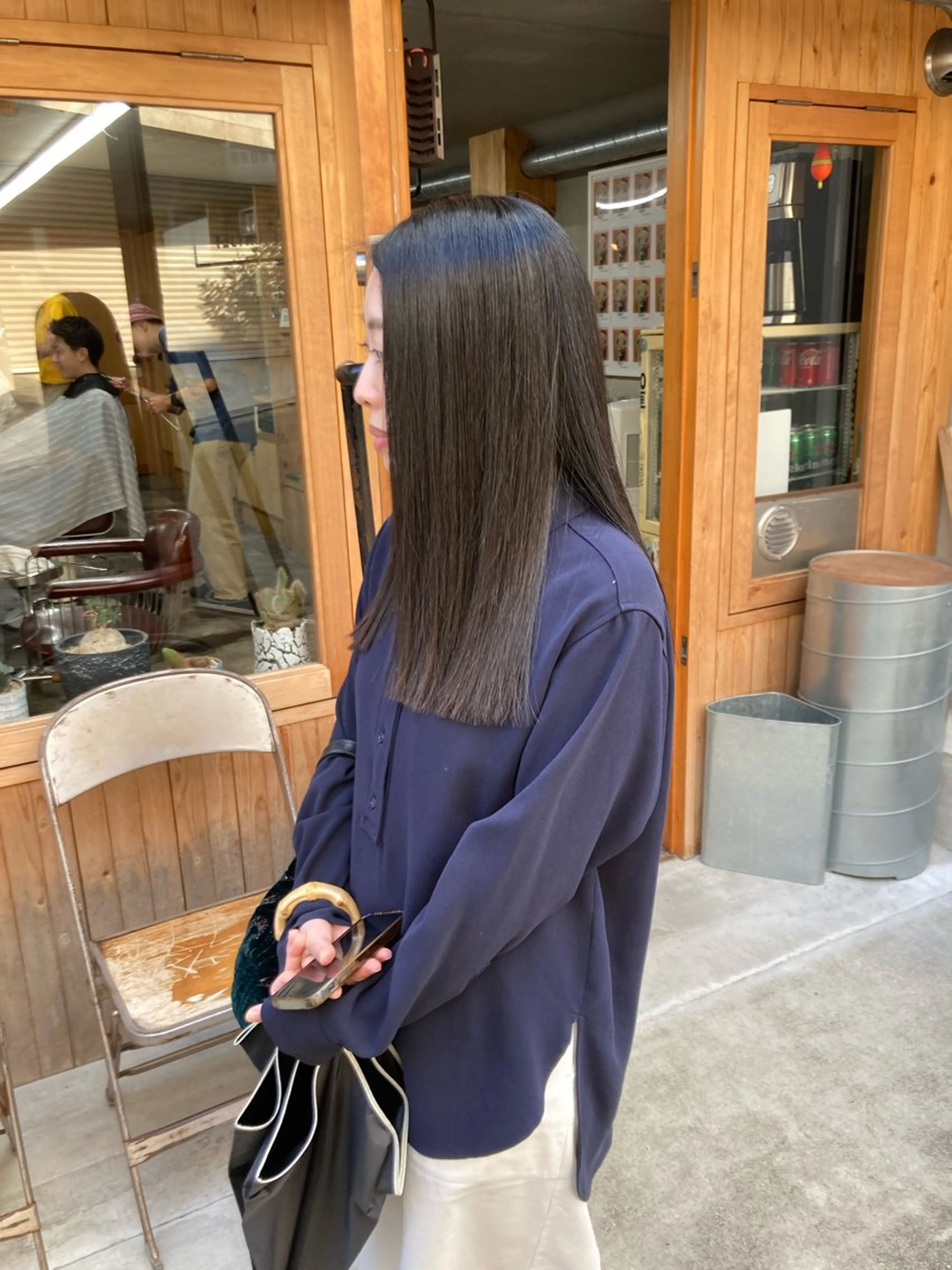 ロング カラー BRUNTJET所属・MAEDA MADOKAのヘアスタイル