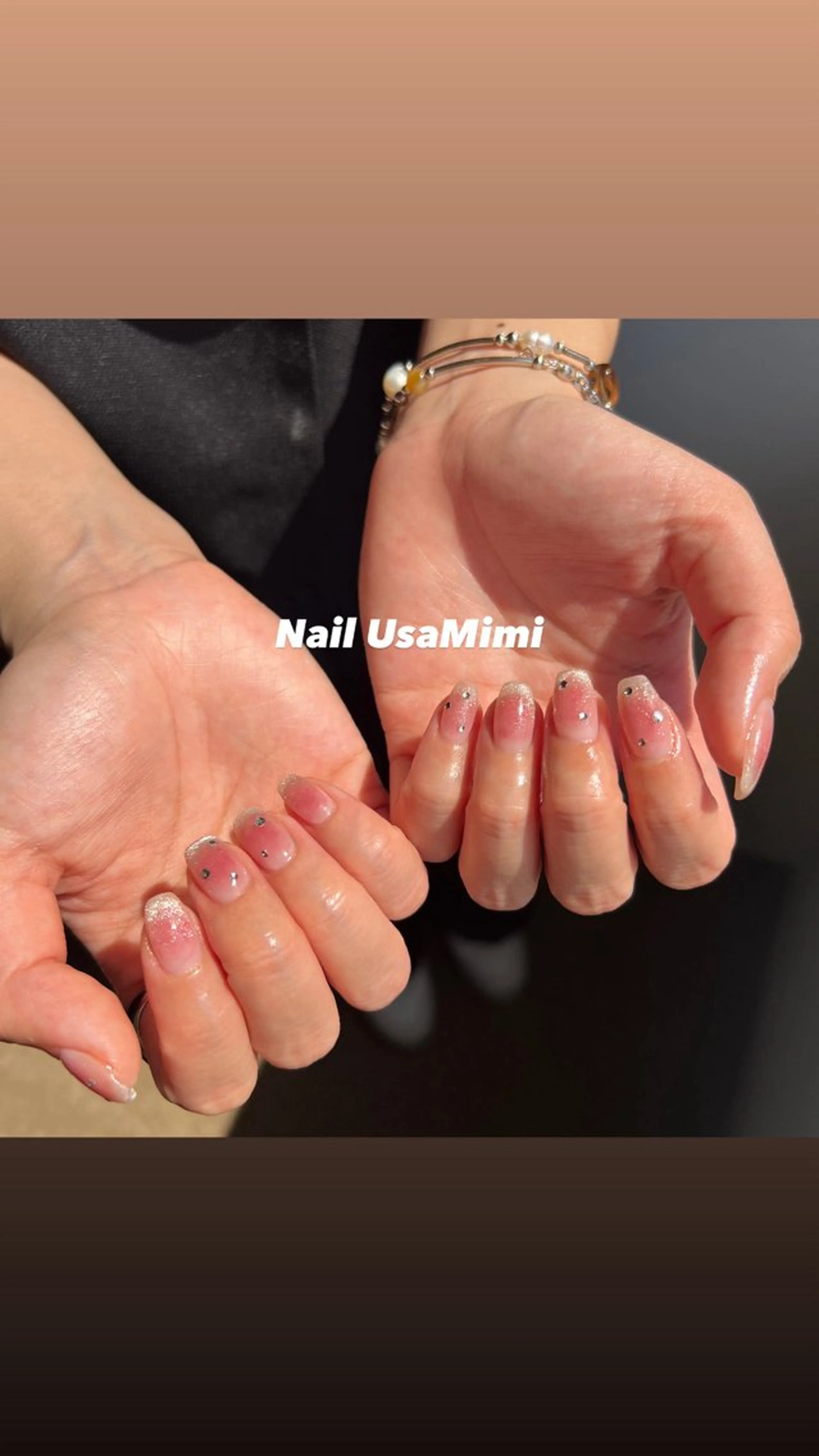 ネイル チークネイル ジェルネイル マグネットネイル 持ち込み ワンカラーネイル 本町NailUsa Mimi RIKOのネイルデザイン