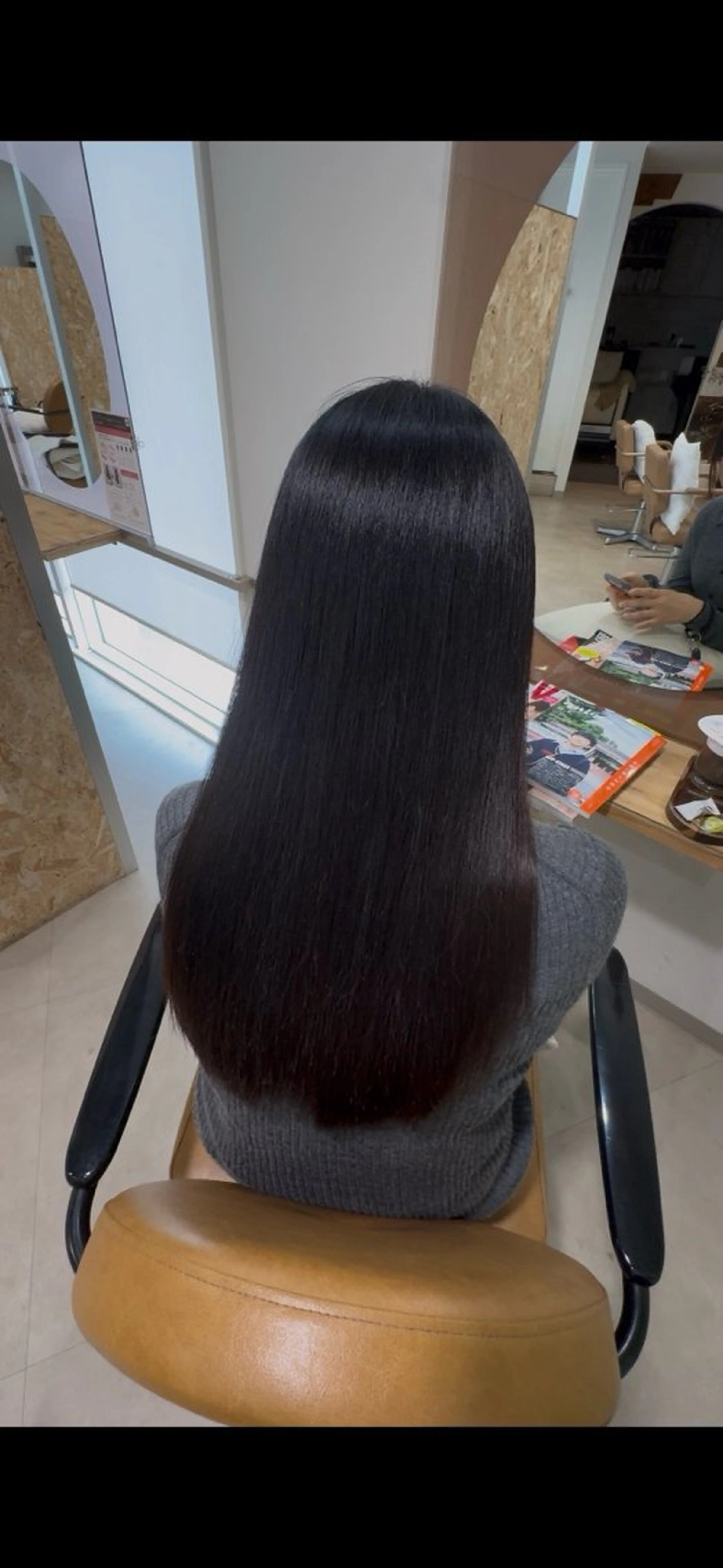 ロング 髪質改善 カット 縮毛矯正 三ノ宮髪質改善 /三國雅矢のヘアスタイル