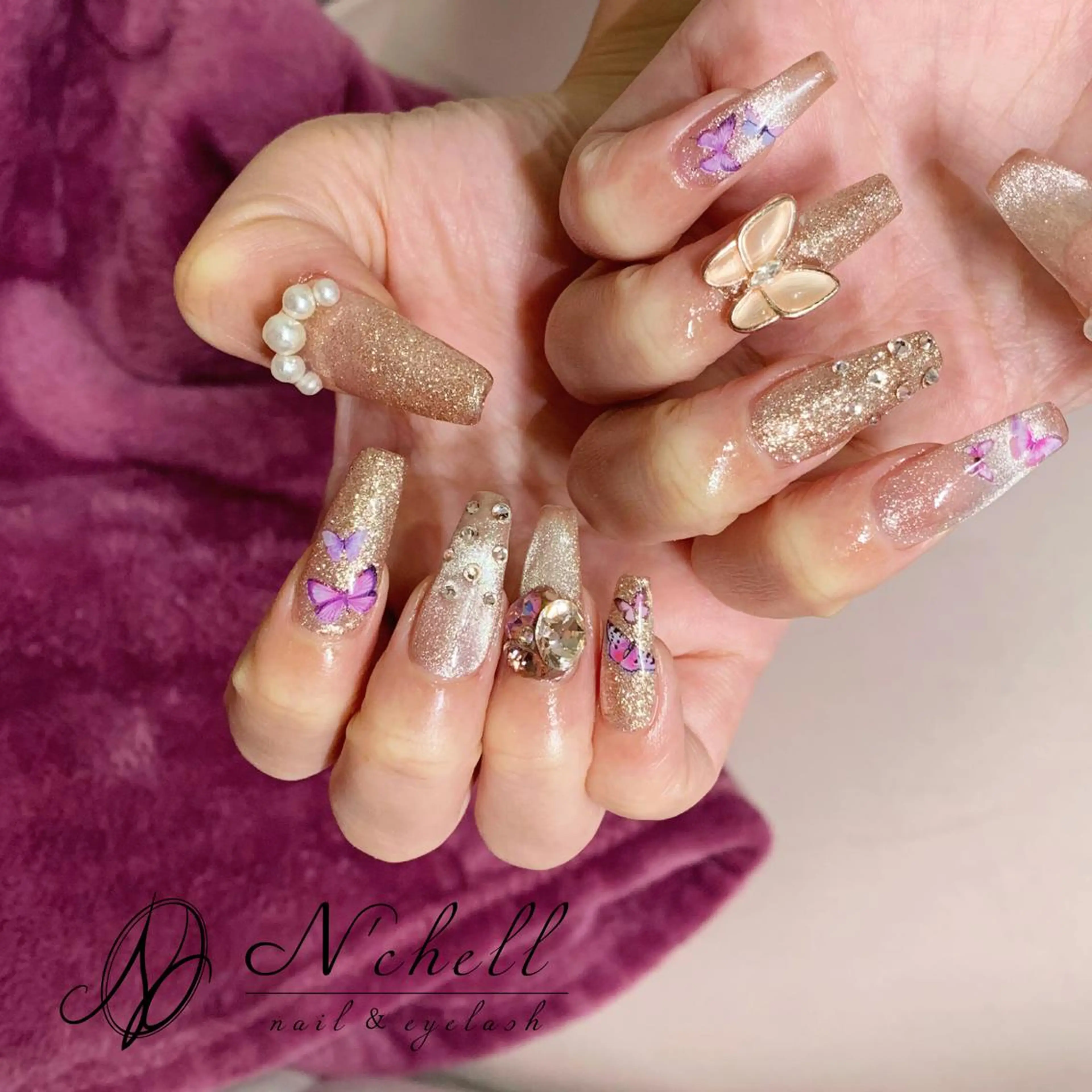 ネイル ハンドネイル Nailist Minekiのネイルデザイン