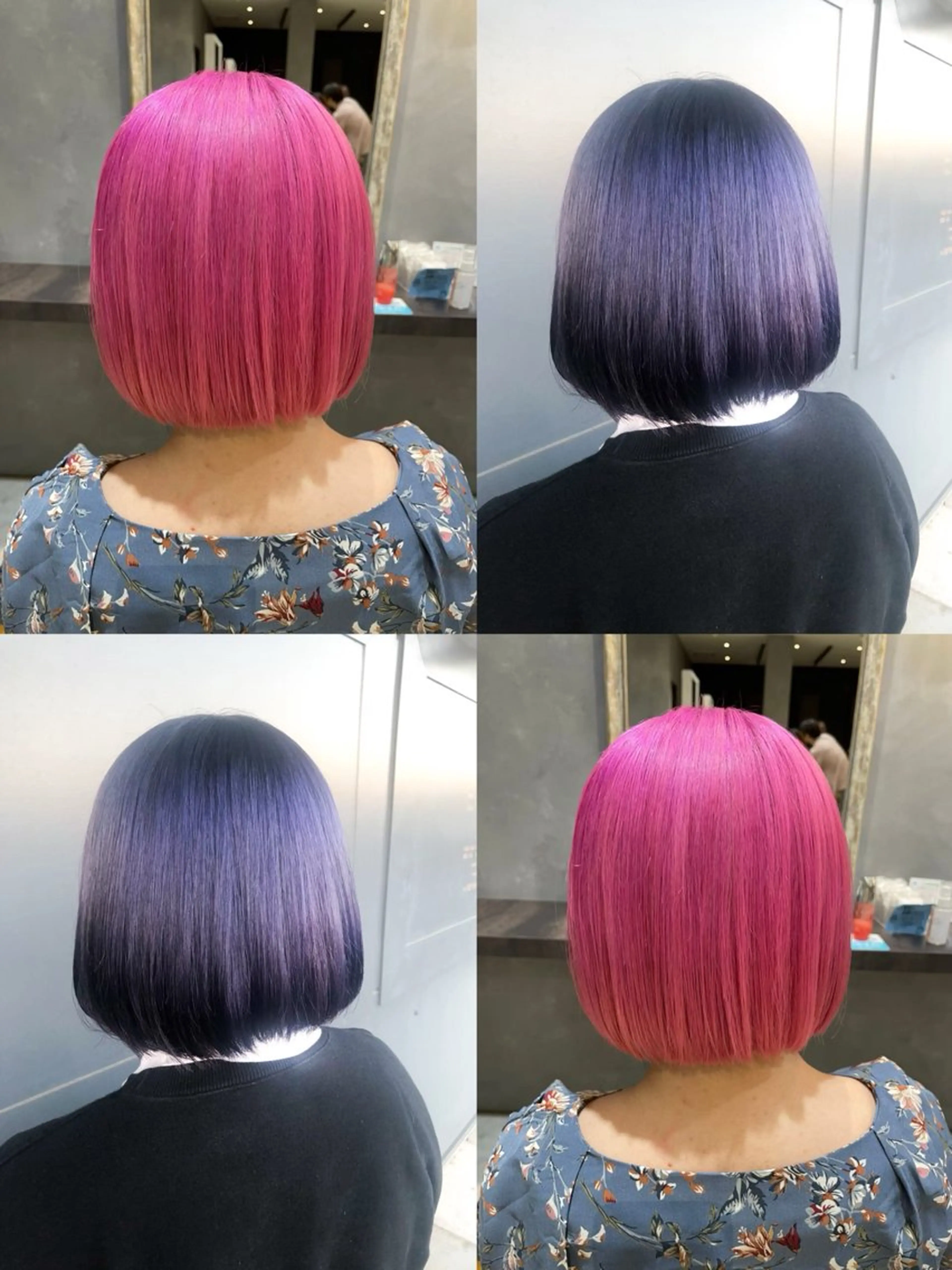 カラー そら୨୧˖men's /デザインカラーのヘアスタイル