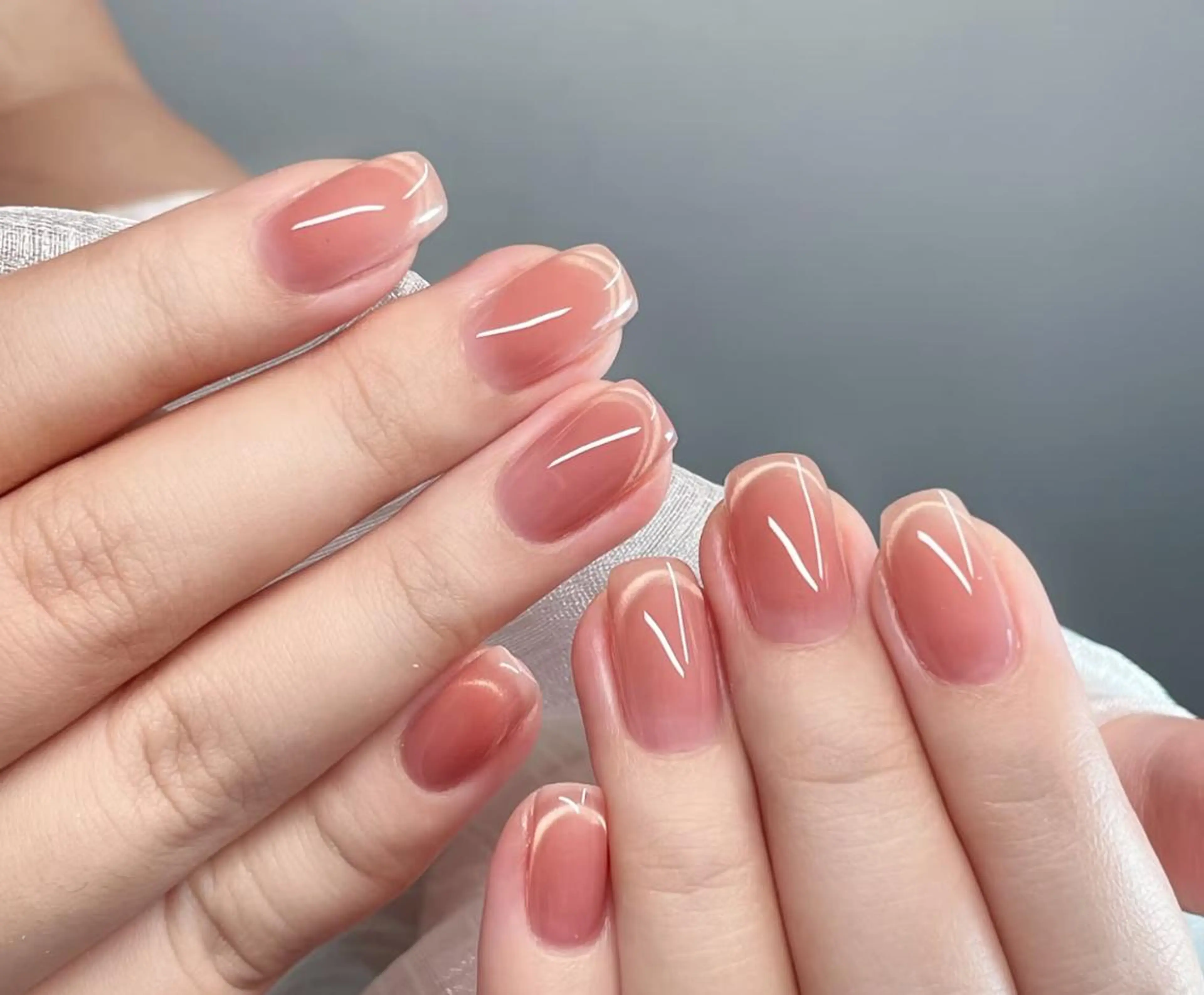 ネイル ハンドネイル ハンドケア 🍑 momo_nailのネイルデザイン