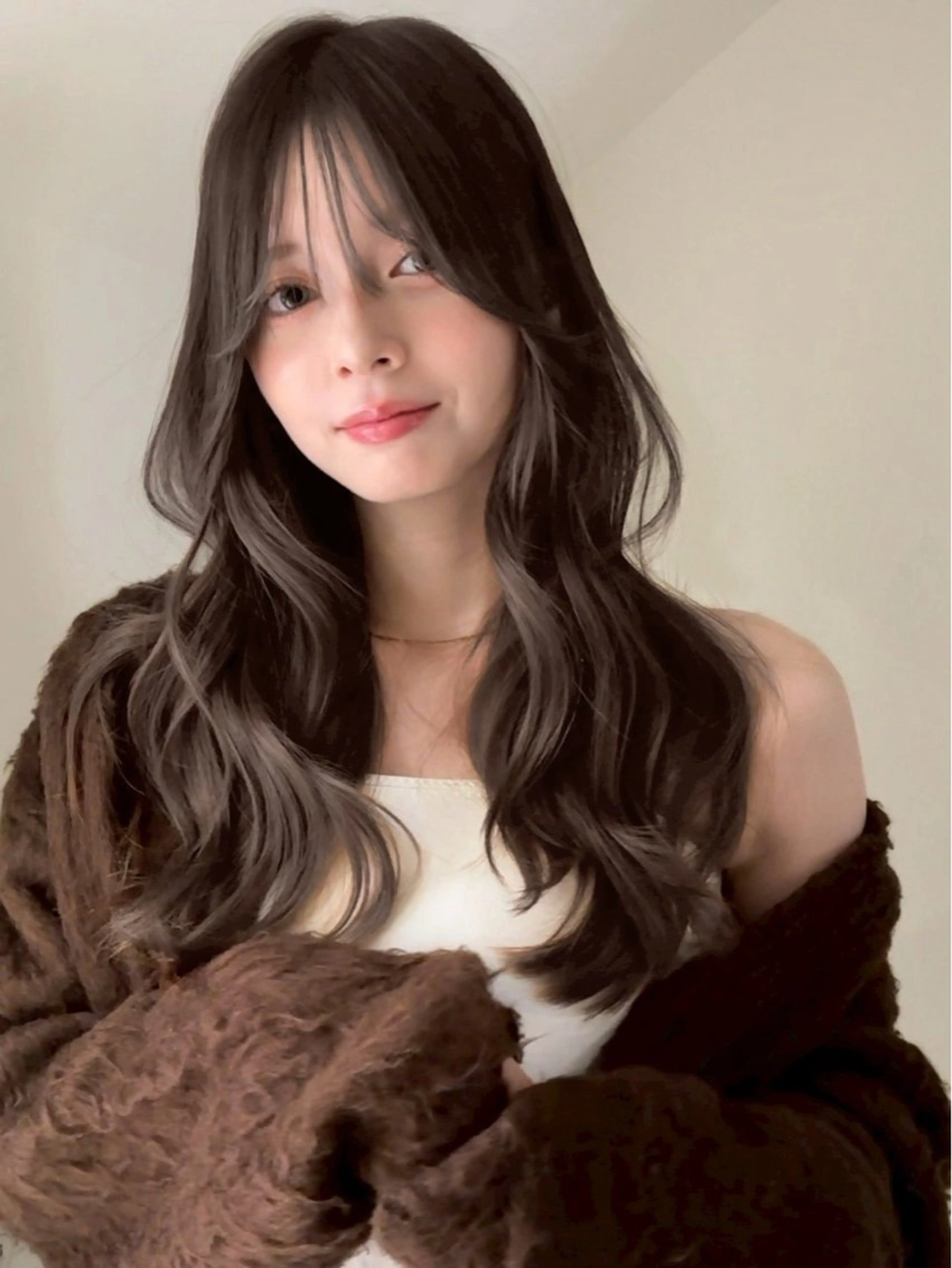 ロング カラー ヘアカラー 韓国風/艶カラー/ 透明感/水野啓太のヘアスタイル