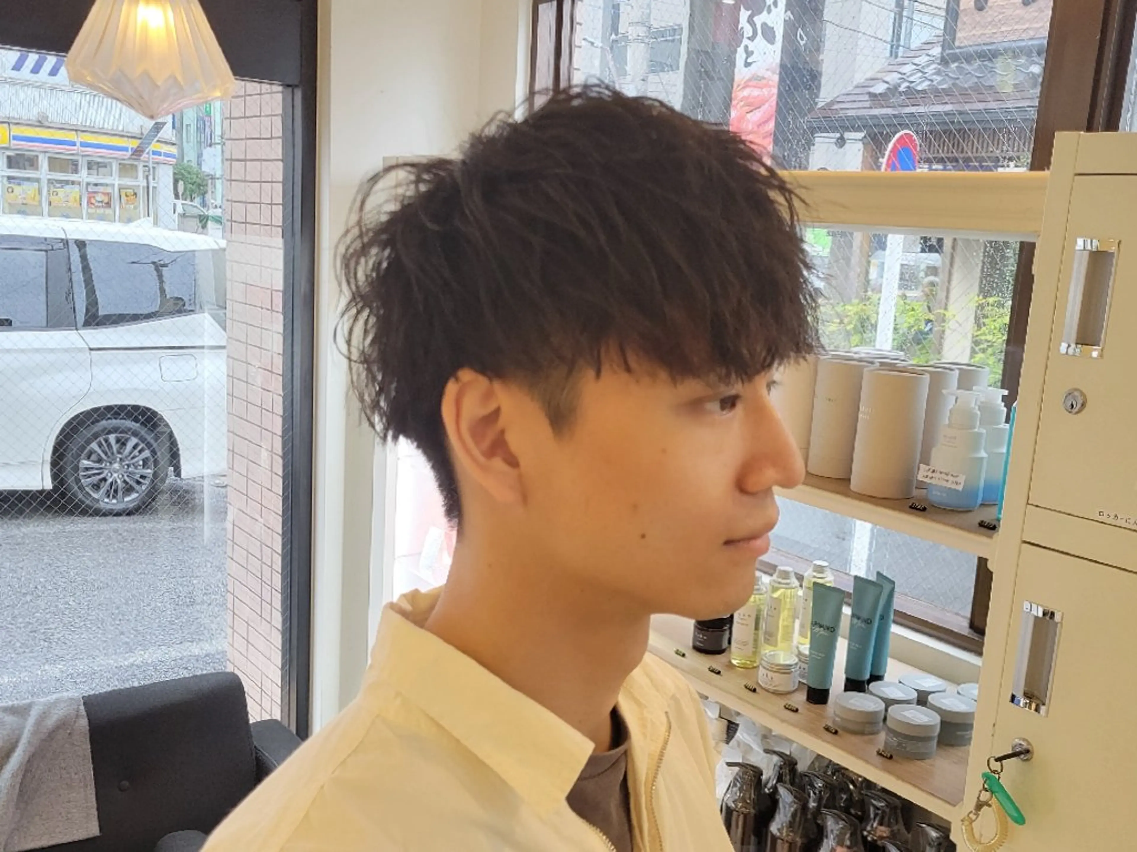 メンズ パーマ カット パーマ トリートメント レイヤー/ショート /山田譲治✂️のヘアスタイル