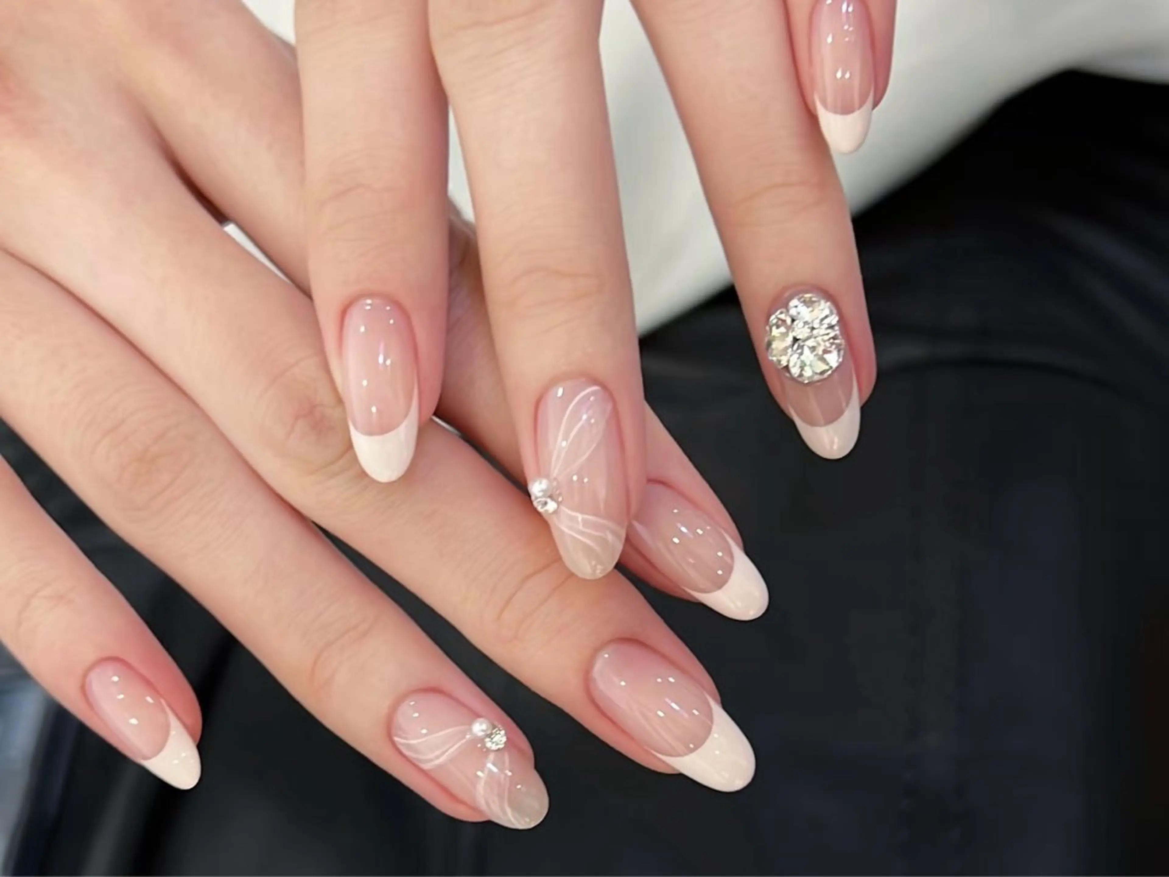 ネイル 韓国ネイル 持ち込み スカルプネイル ワンホンネイル ハンドネイル Speraネイル 大宮店🎀のネイルデザイン