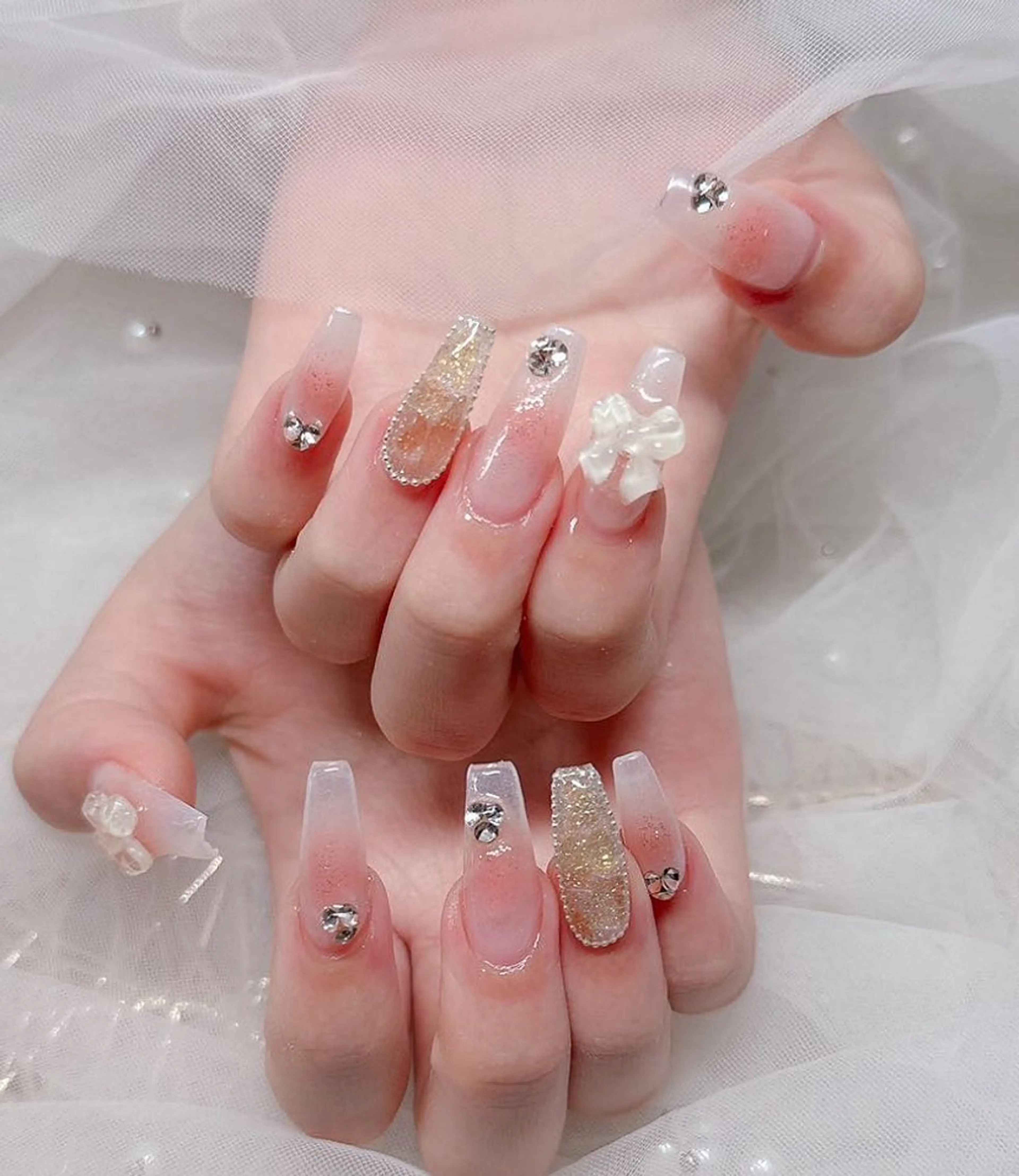 ネイル ラベンダー💖日暮里 ルル💖ネイルのネイルデザイン