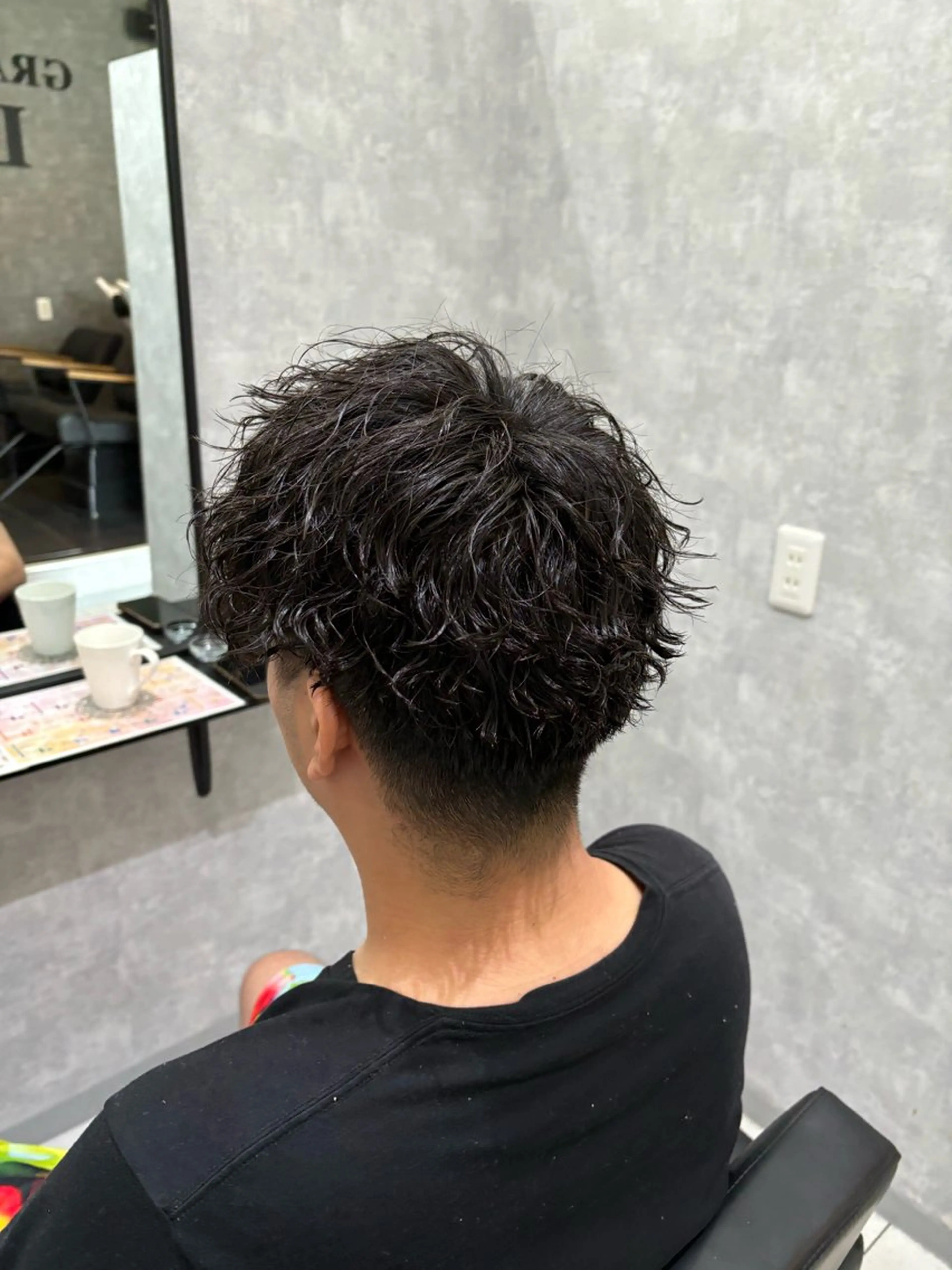 パーマ メンズ メンズ特化/高畑/ 加藤寿気也のヘアスタイル