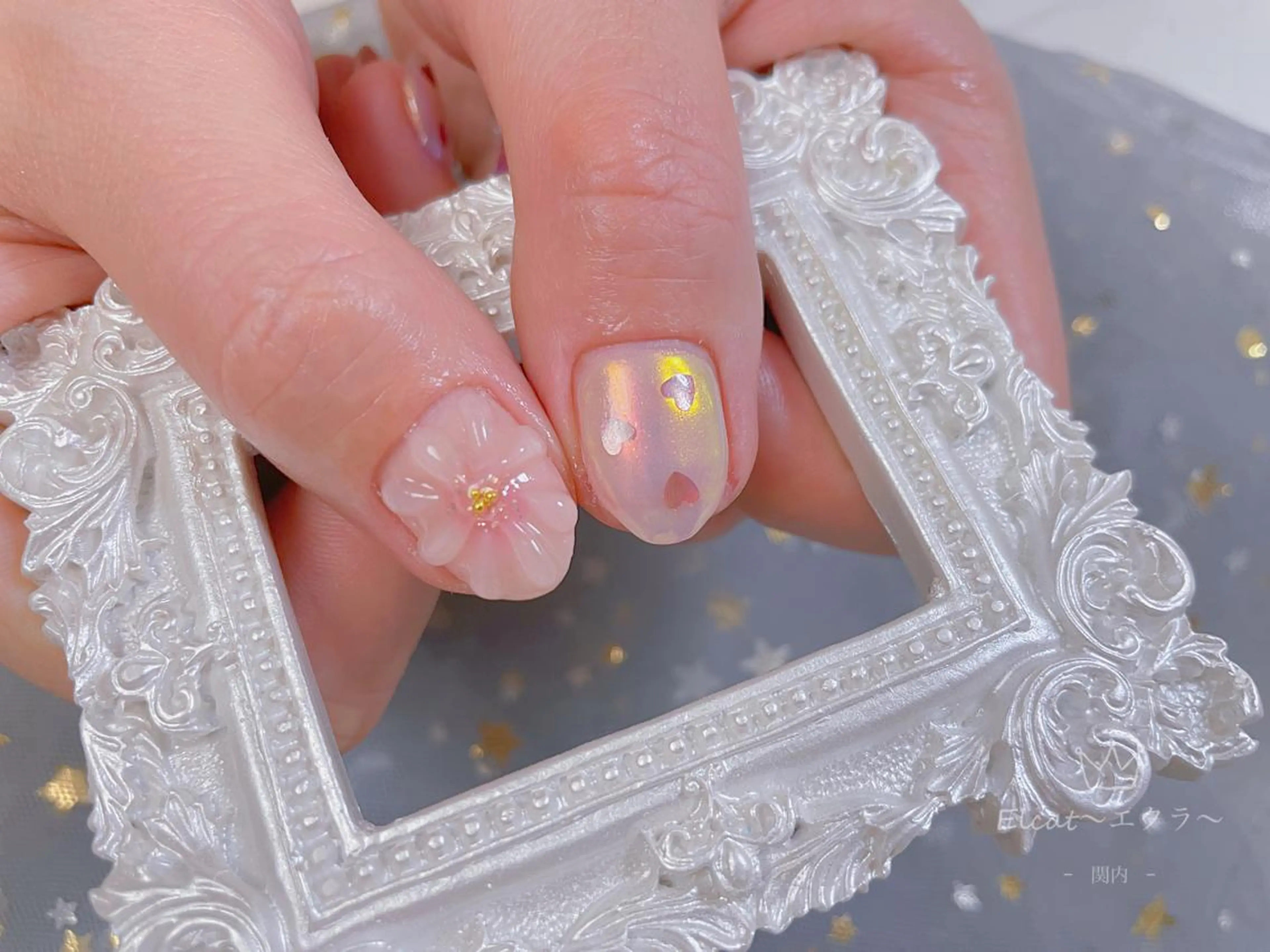 ネイル ハンドネイル ハンドケア ネイルサロンエクラ 🫧Shizukaのネイルデザイン