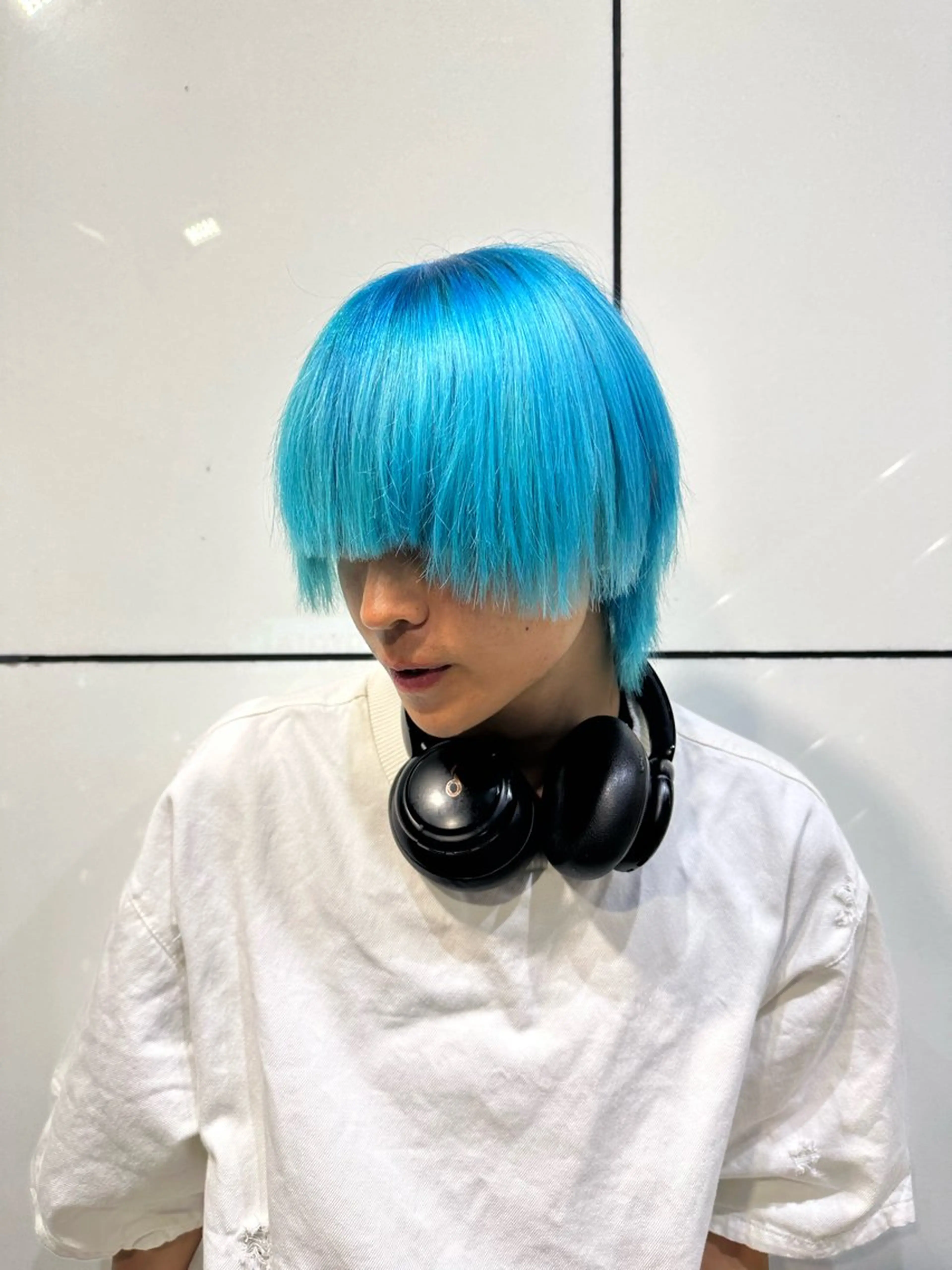 ショート カラー Rei/ 縮毛矯正/ ハイライトカラー募集のヘアスタイル