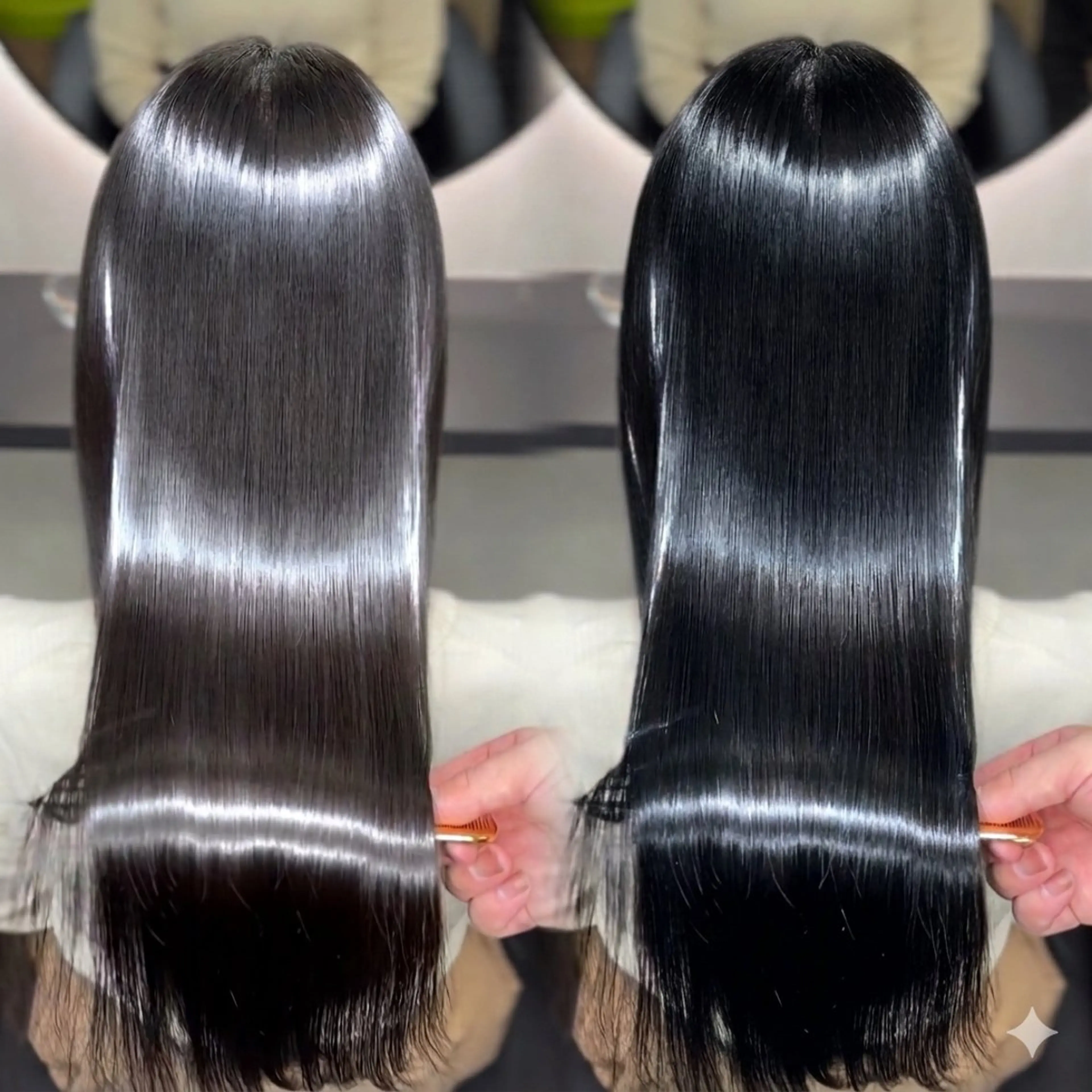 ロング カラー ヘアアレンジ カット 縮毛矯正 トリートメント 🫧新宿 髪質改善 /サスケ🫧のヘアスタイル