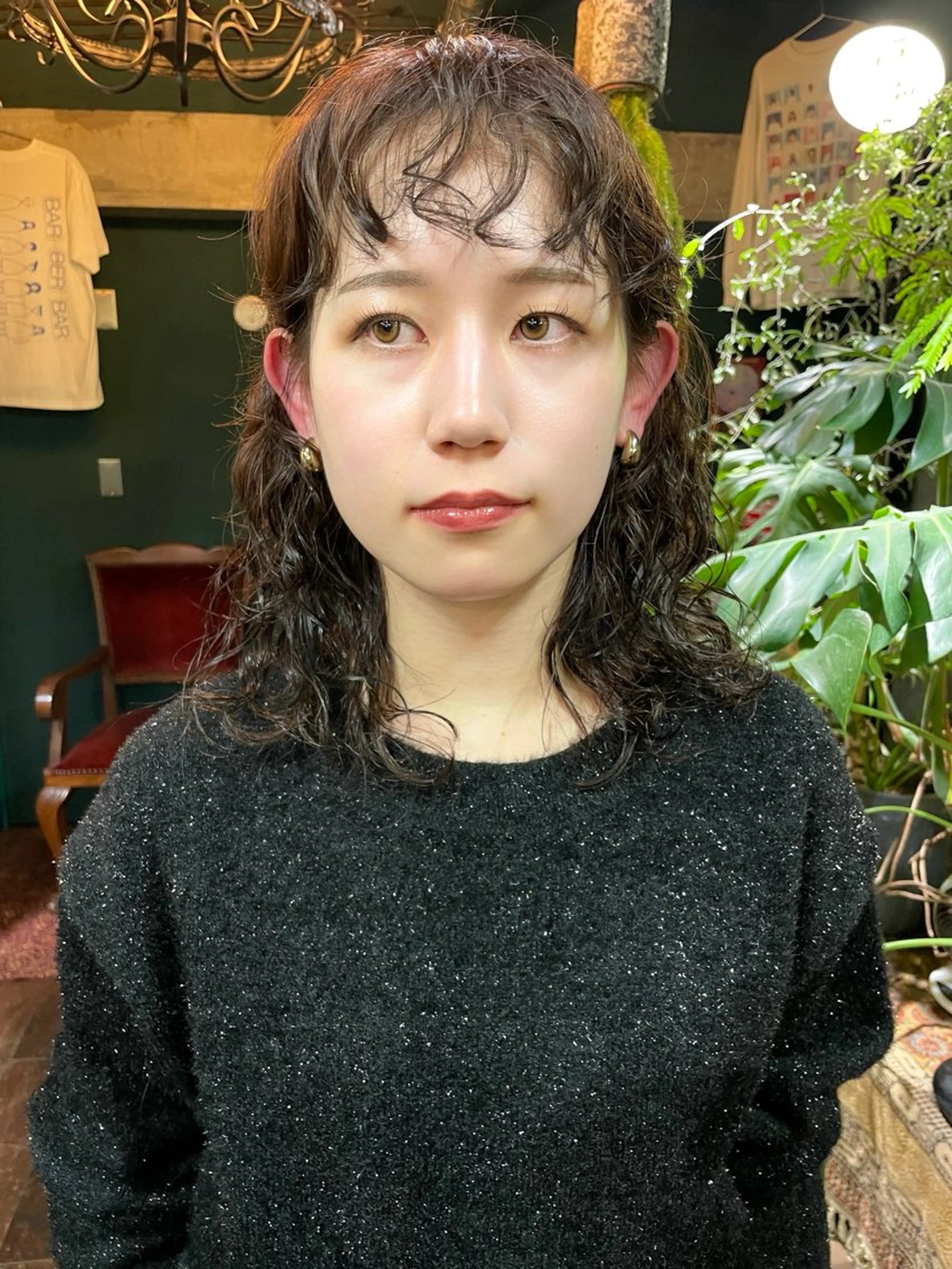 セミロング カット ヘアカラー パーマ トリートメント vivre libre所属・vivre libreのヘアスタイル