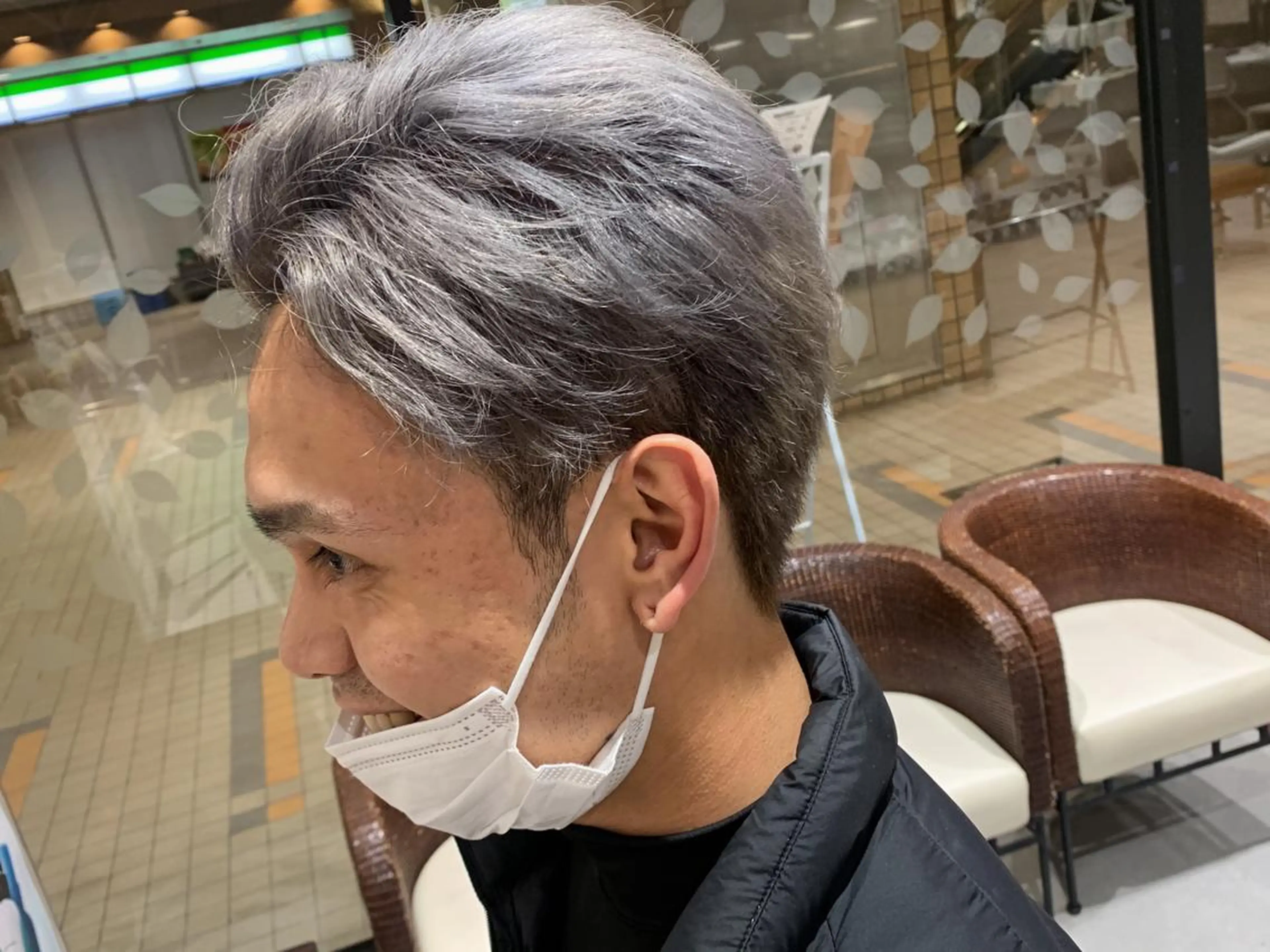 ショート カラー メンズ ヘアカラー トリートメント 近藤千翔🩵 髪質改善Periodのエステ・リラクイメージ