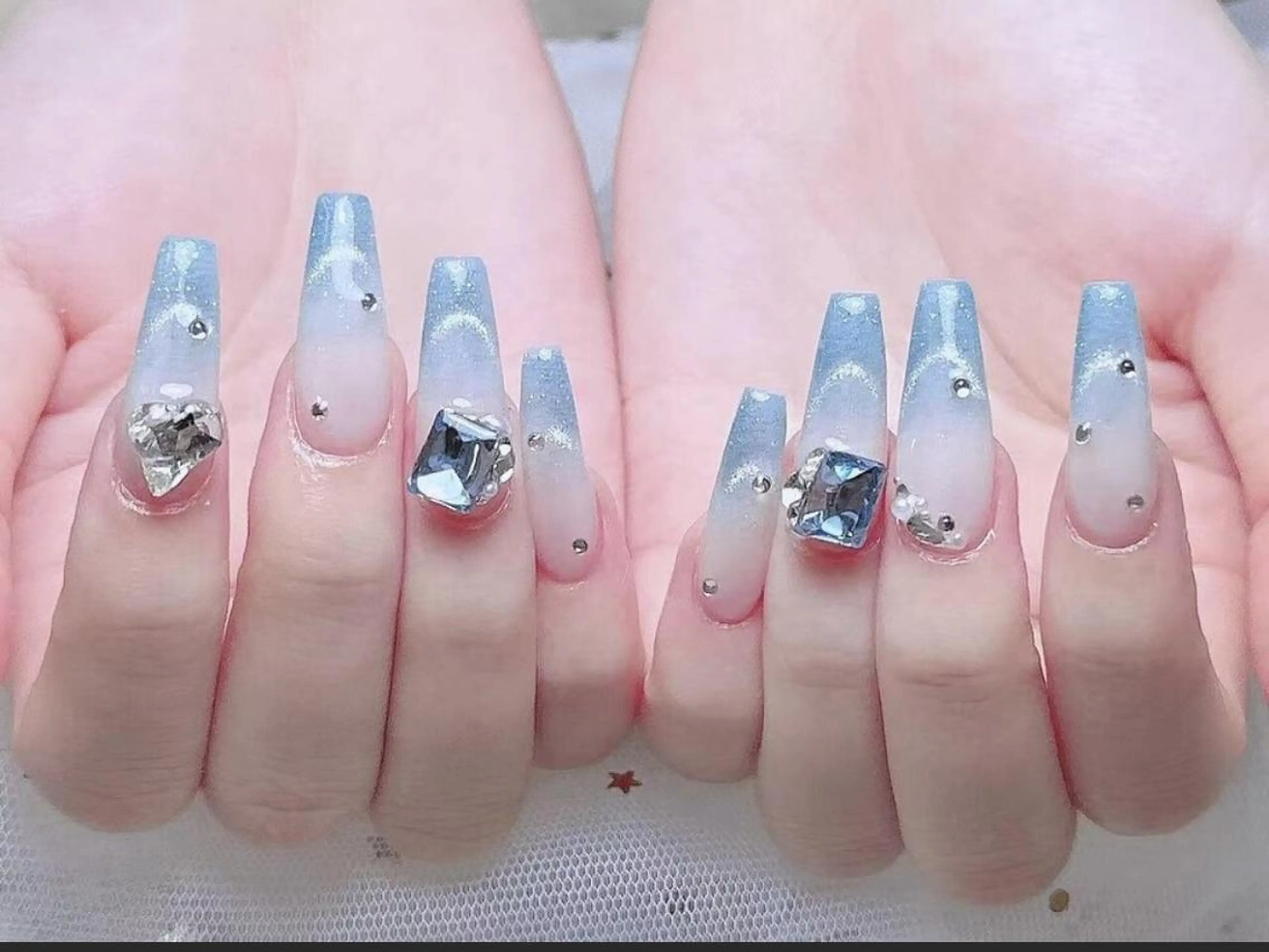 ネイル 💙羽生 彩光💙のネイルデザイン