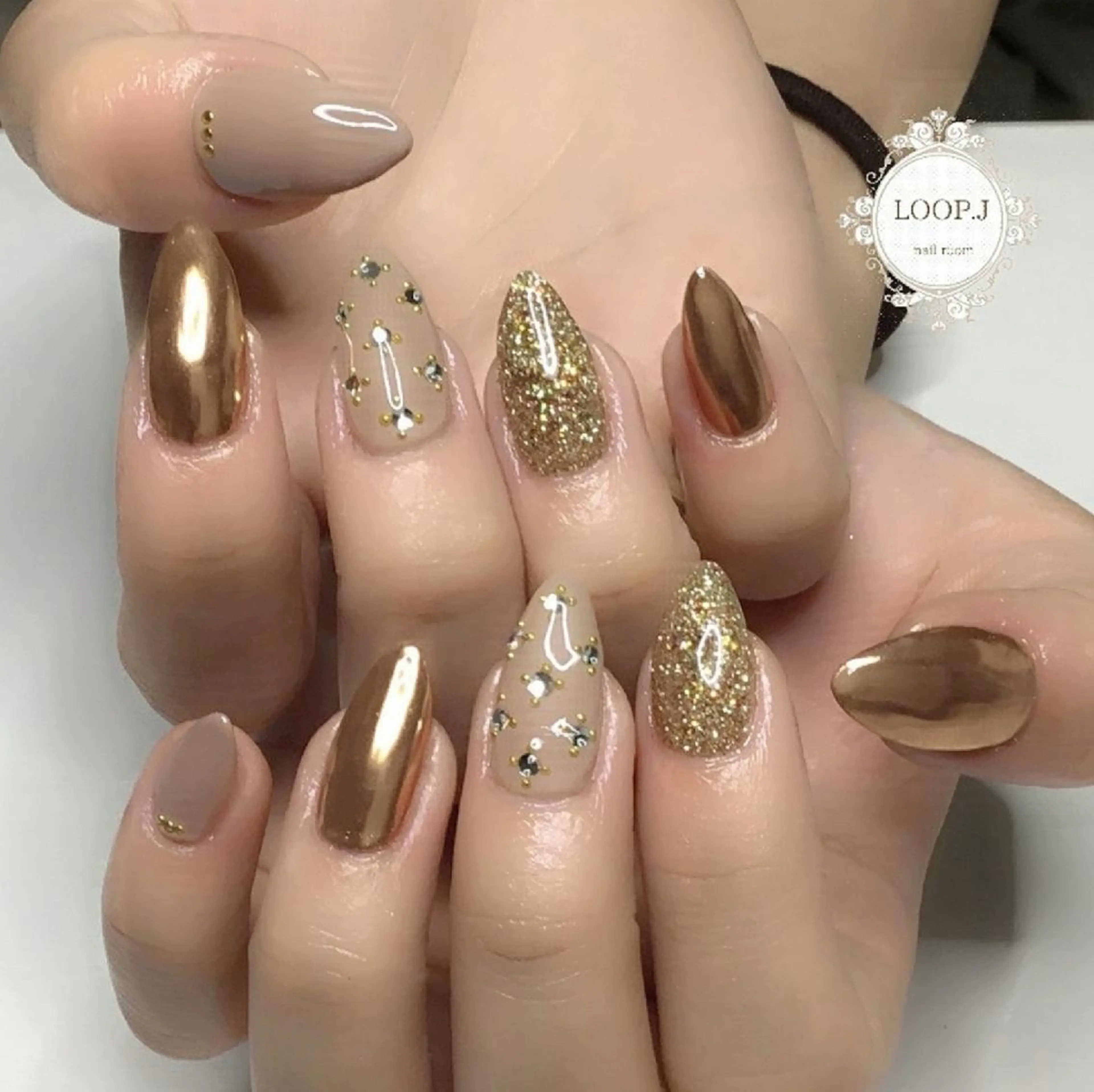 ネイル ハンドネイル おおくぼ めぐみのネイルデザイン