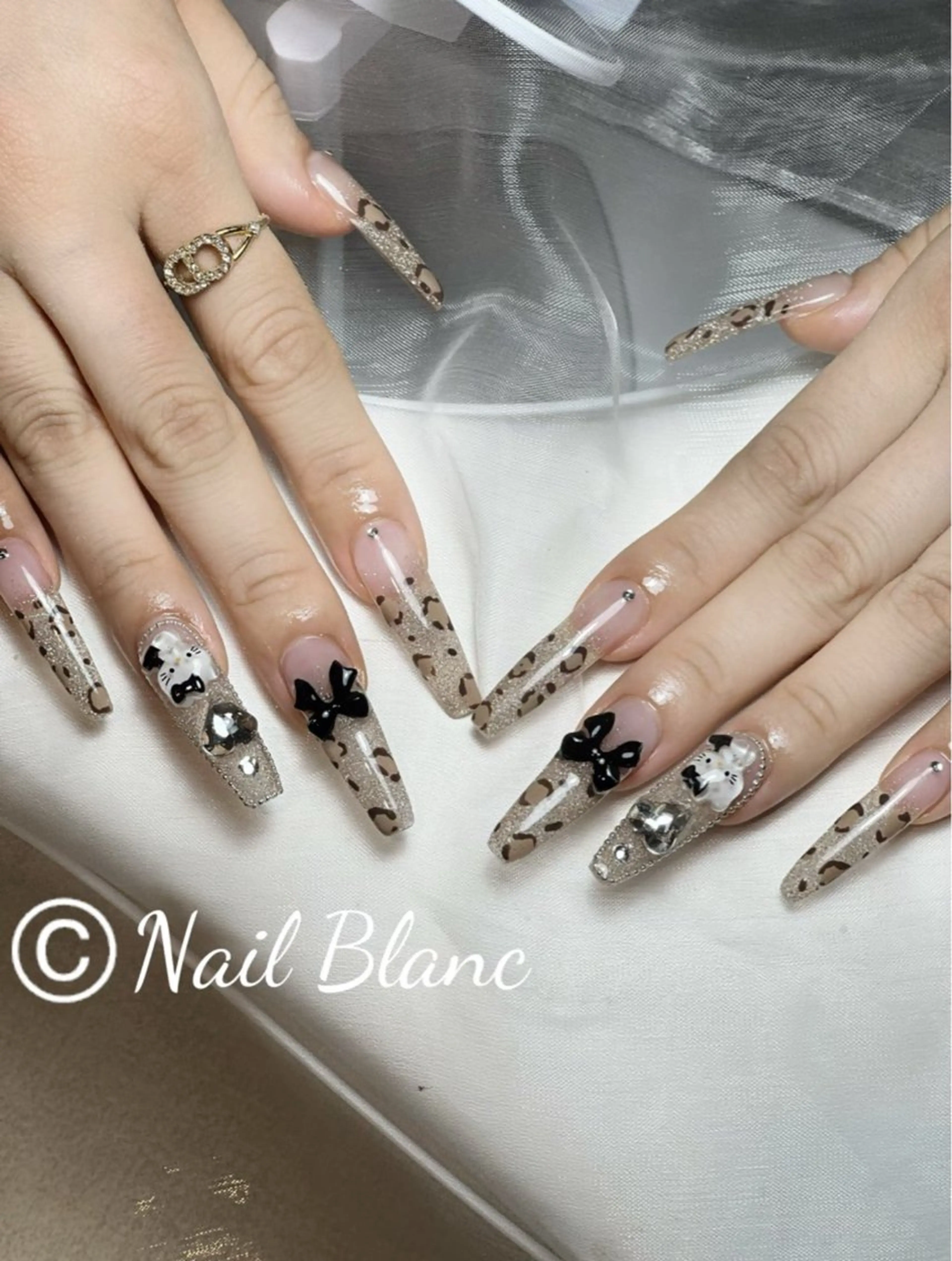 【ミニモ学割】チップ長さ出し➕90分シンプル持ち込みデザインの写真