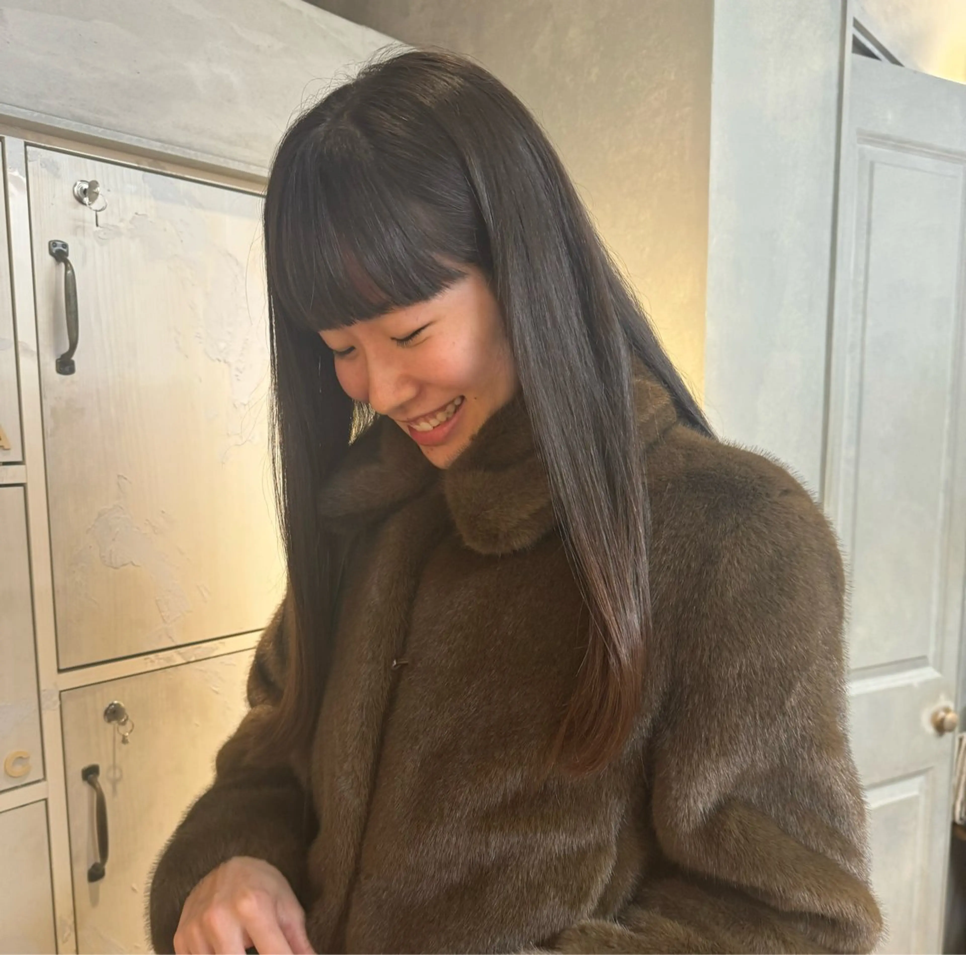 ロング カット 透明感カラー ☆akoのヘアスタイル