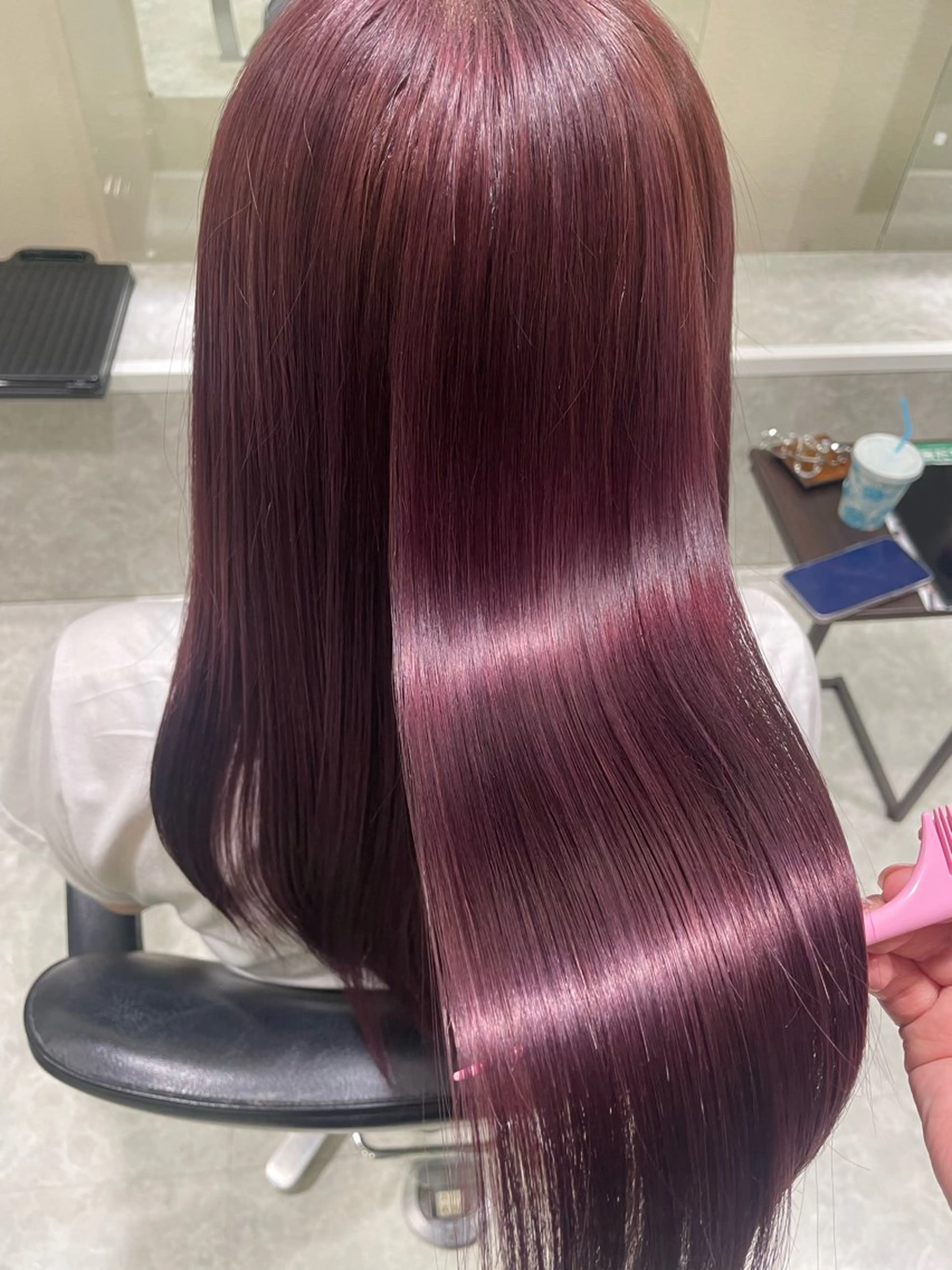 ロング lee甲子園 momokaのヘアスタイル