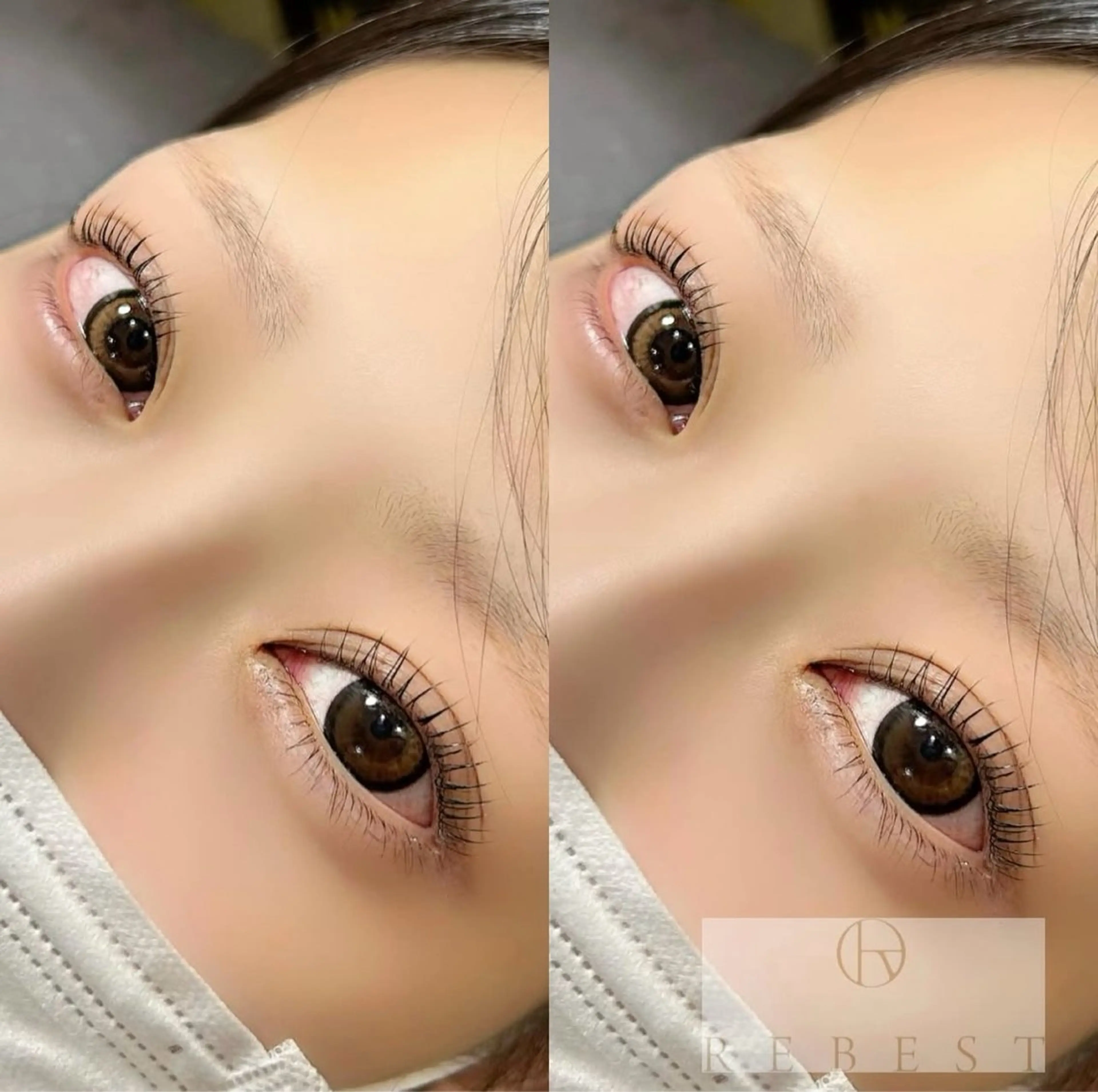 まつ毛パーマ《コーティング込》　（パリジェンヌ変更+¥1100）の写真